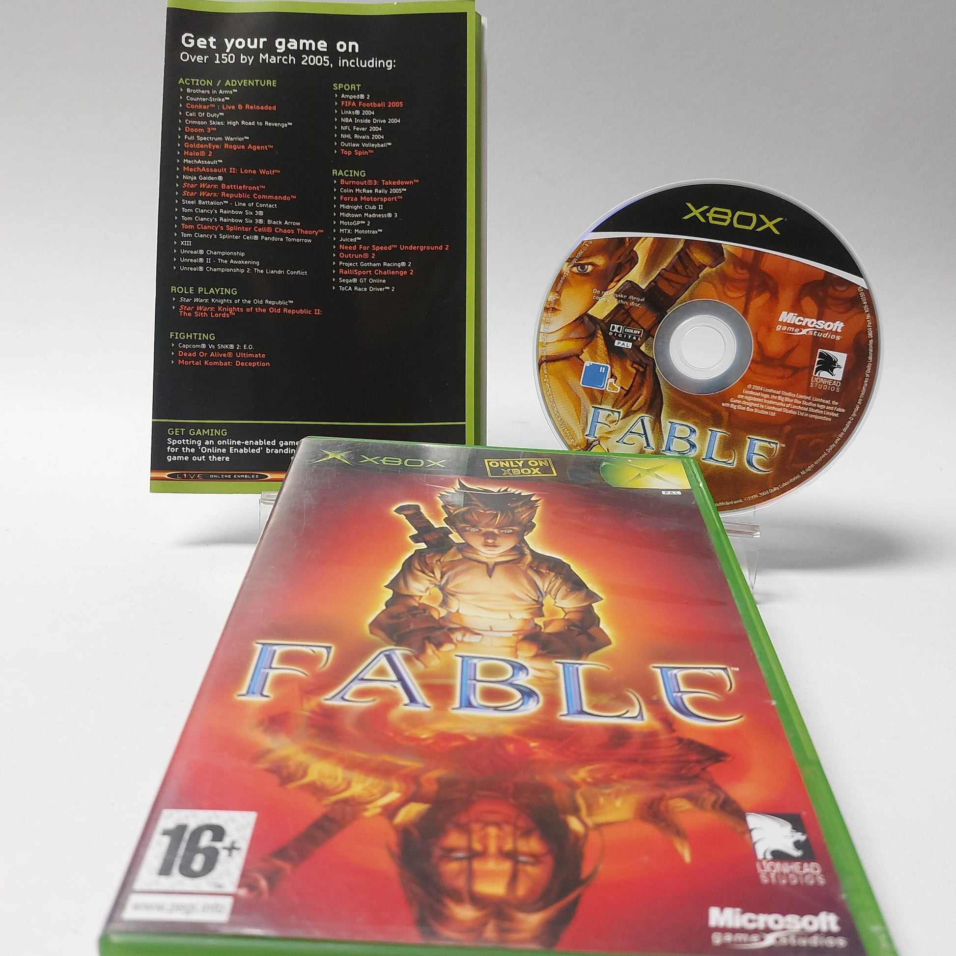 Fable Xbox Original - Feniks Gameshop