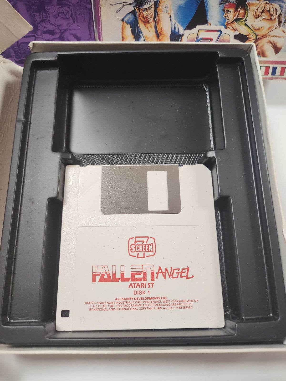 Fallen Angel 7 Screen Atari ST Boxed - Feniks Gameshop