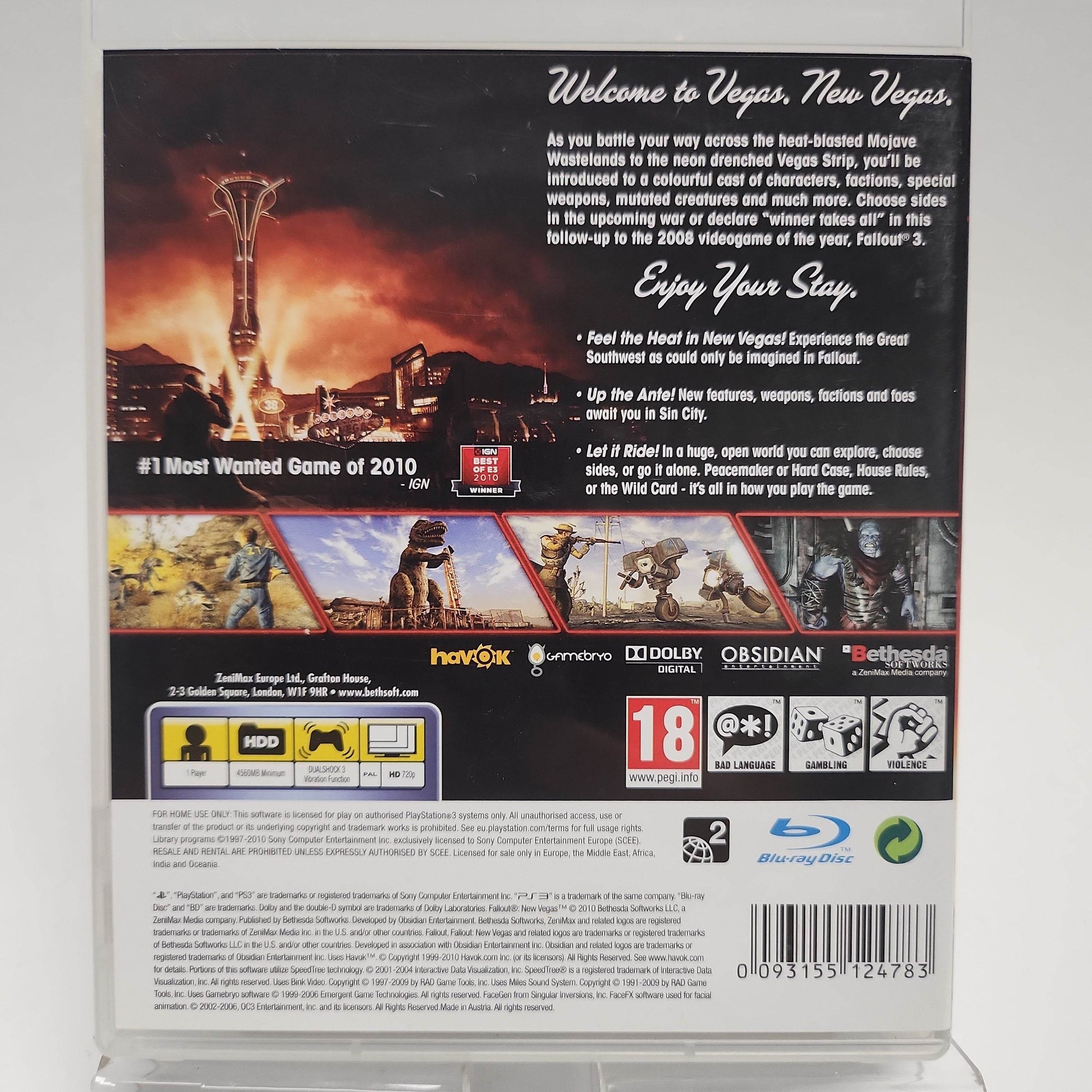 Fallout New Vegas Playstation 3 - Feniks Gameshop