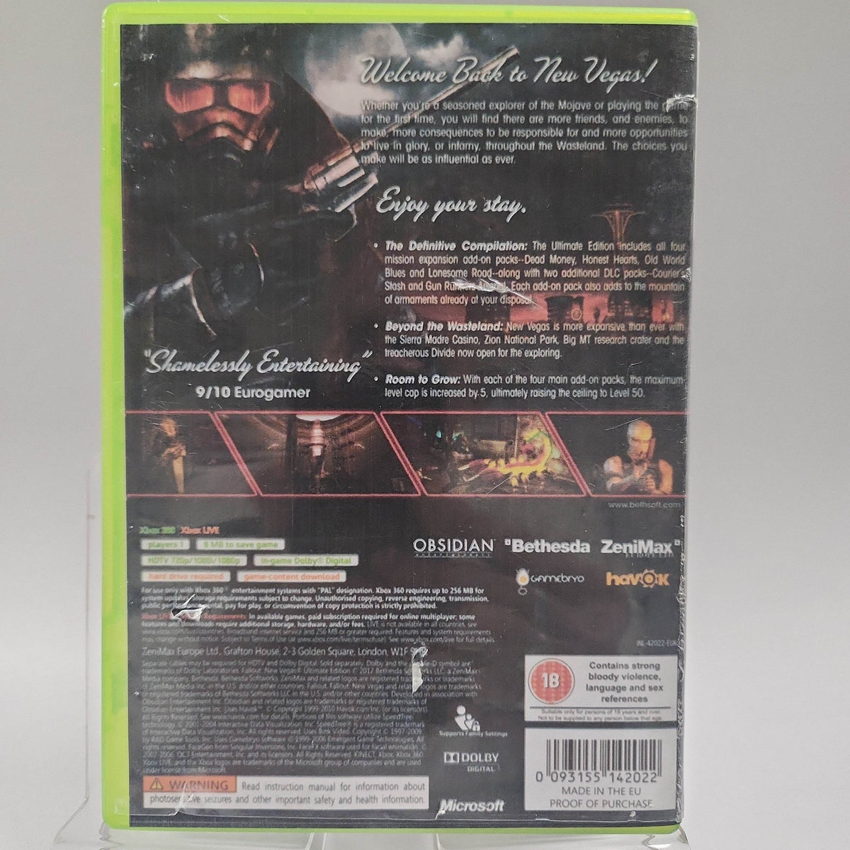 Fallout New Vegas Ultimate Edition (Copy Cover) Xbox 360 - Feniks Gameshop