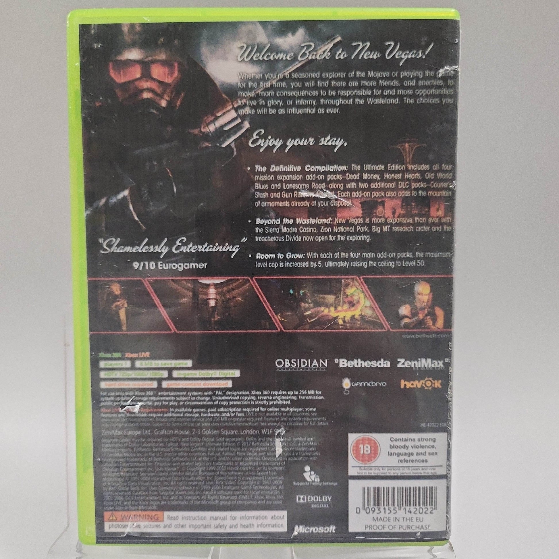Fallout New Vegas Ultimate Edition (Copy Cover) Xbox 360 - Feniks Gameshop