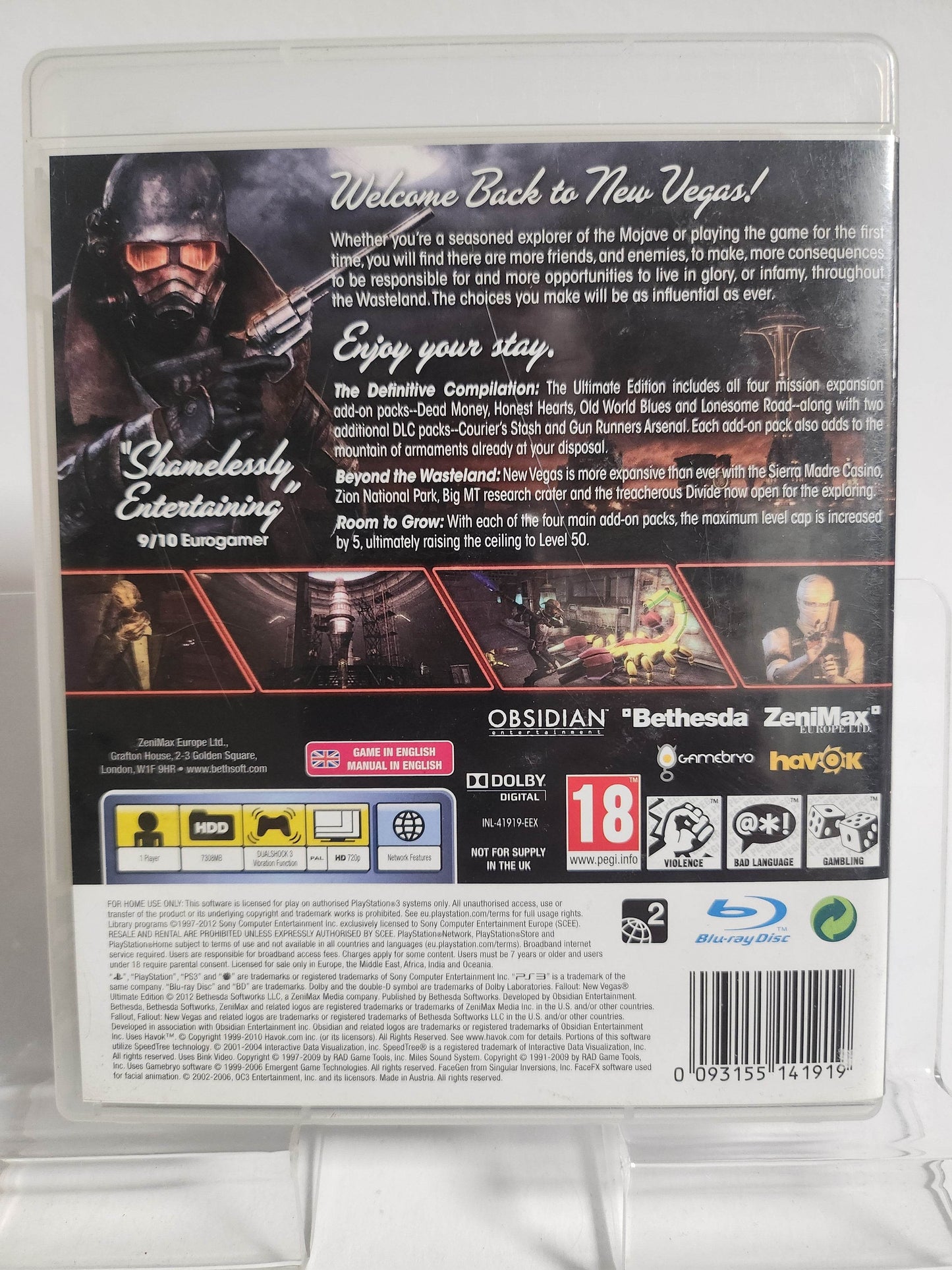 Fallout New Vegas Ultimate Edition Playstation 3 - Feniks Gameshop