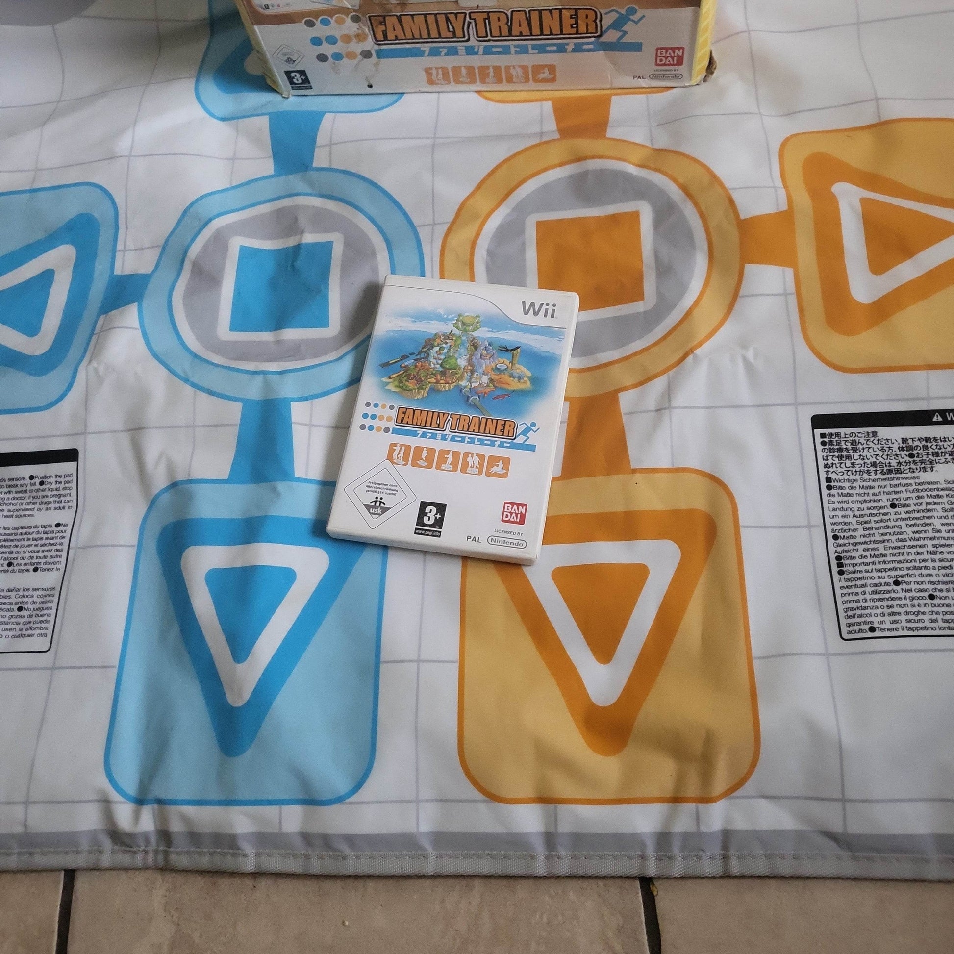 Family Trainer inclusief mat en in doos Nintendo Wii - Feniks Gameshop
