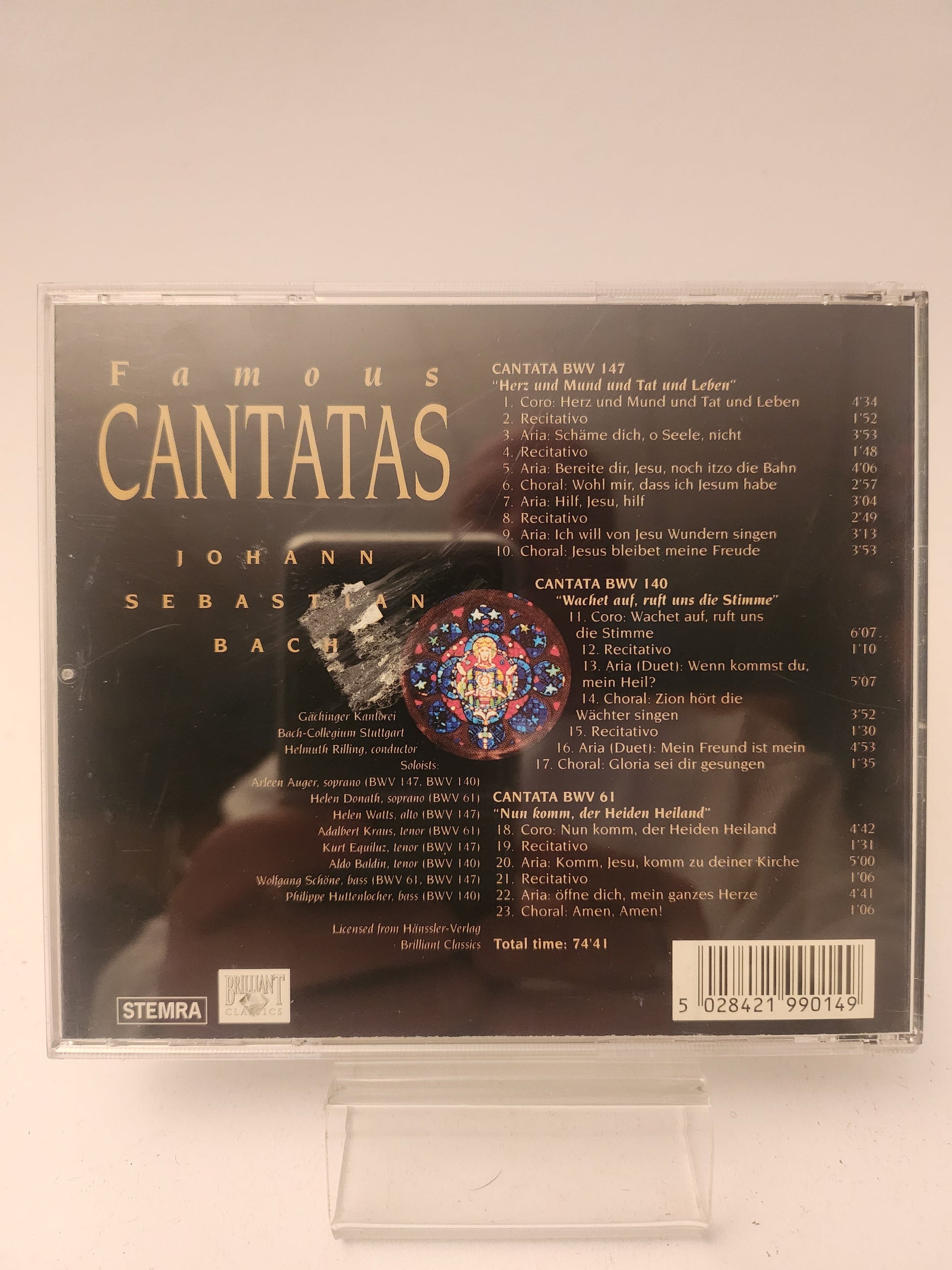 Famous Cantatas CD - Cd
