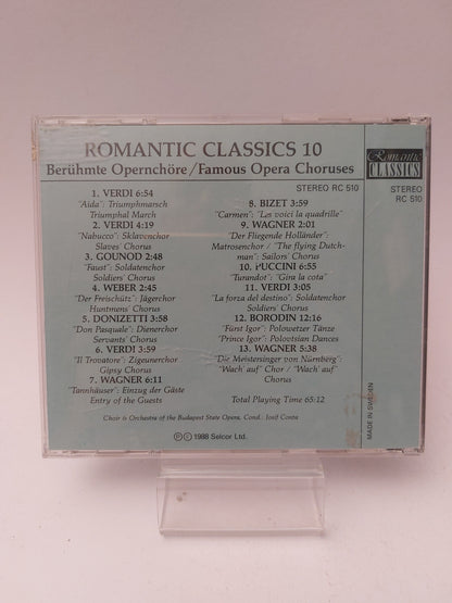 Famous Opera Choruses: Romantic Classics 10 CD - Cd