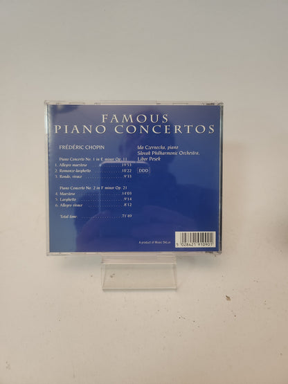 Famous Piano Concertos: Chopin CD - Cd