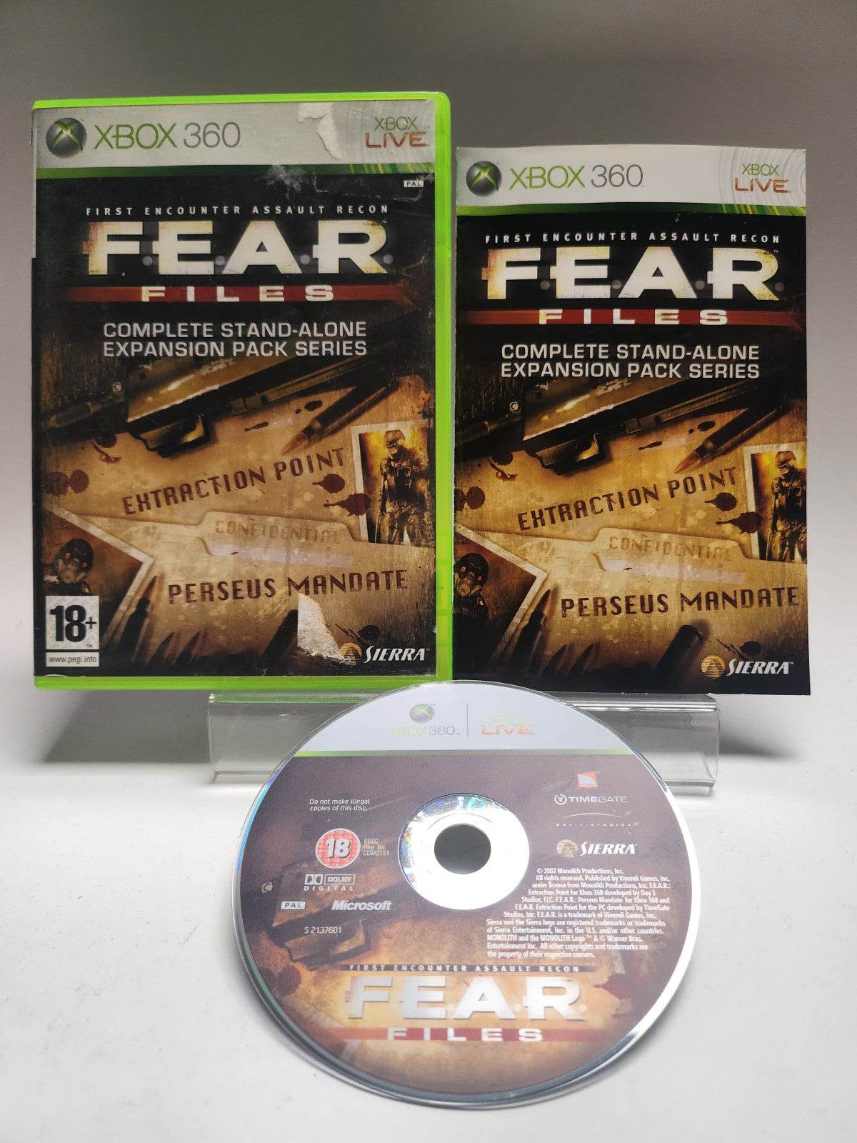 Fear Files Complete Stand Alone Expansion Xbox 360 - Feniks Gameshop