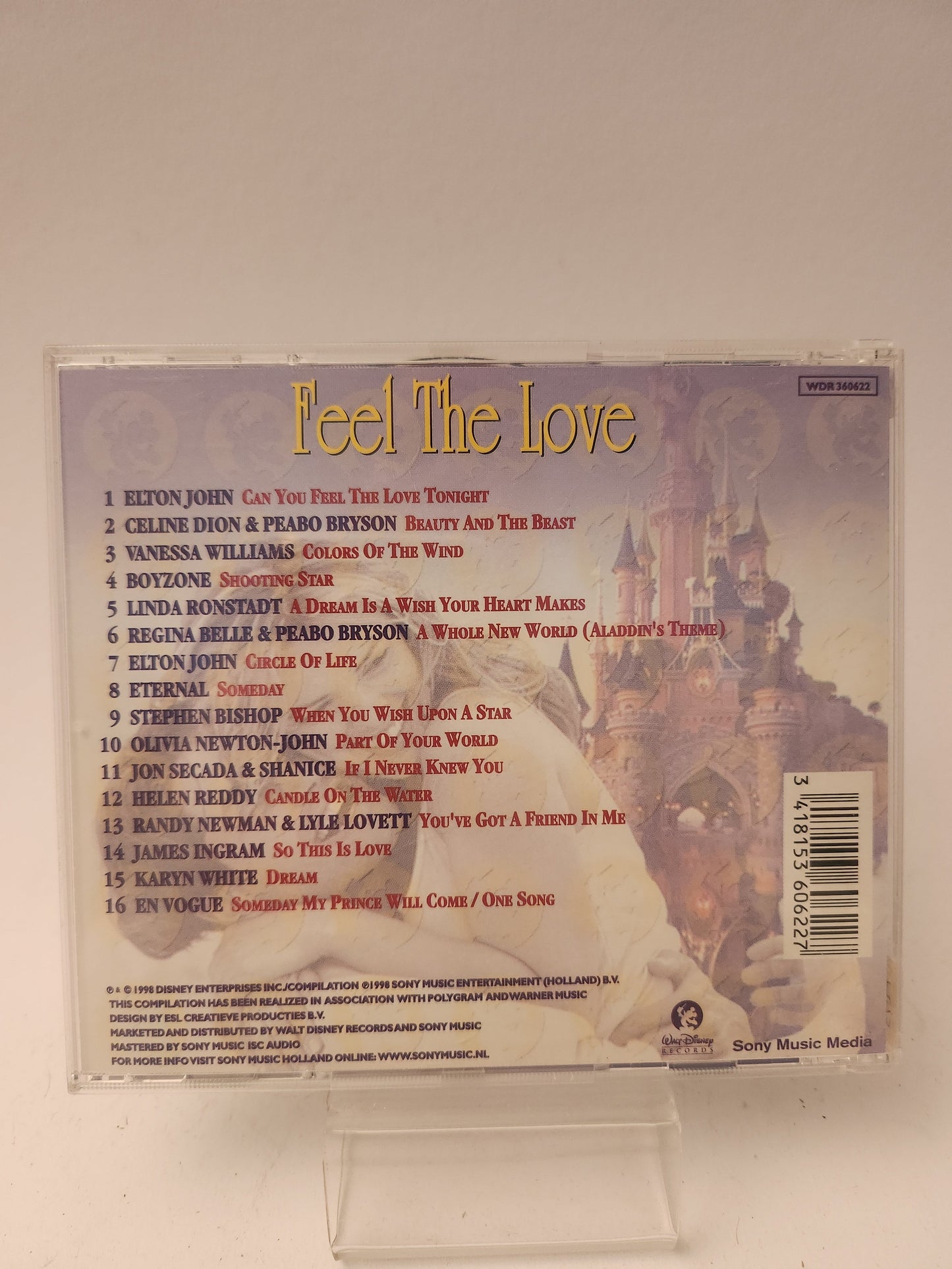 Feel the Love: 16 Classic Disney Ballads CD - Cd