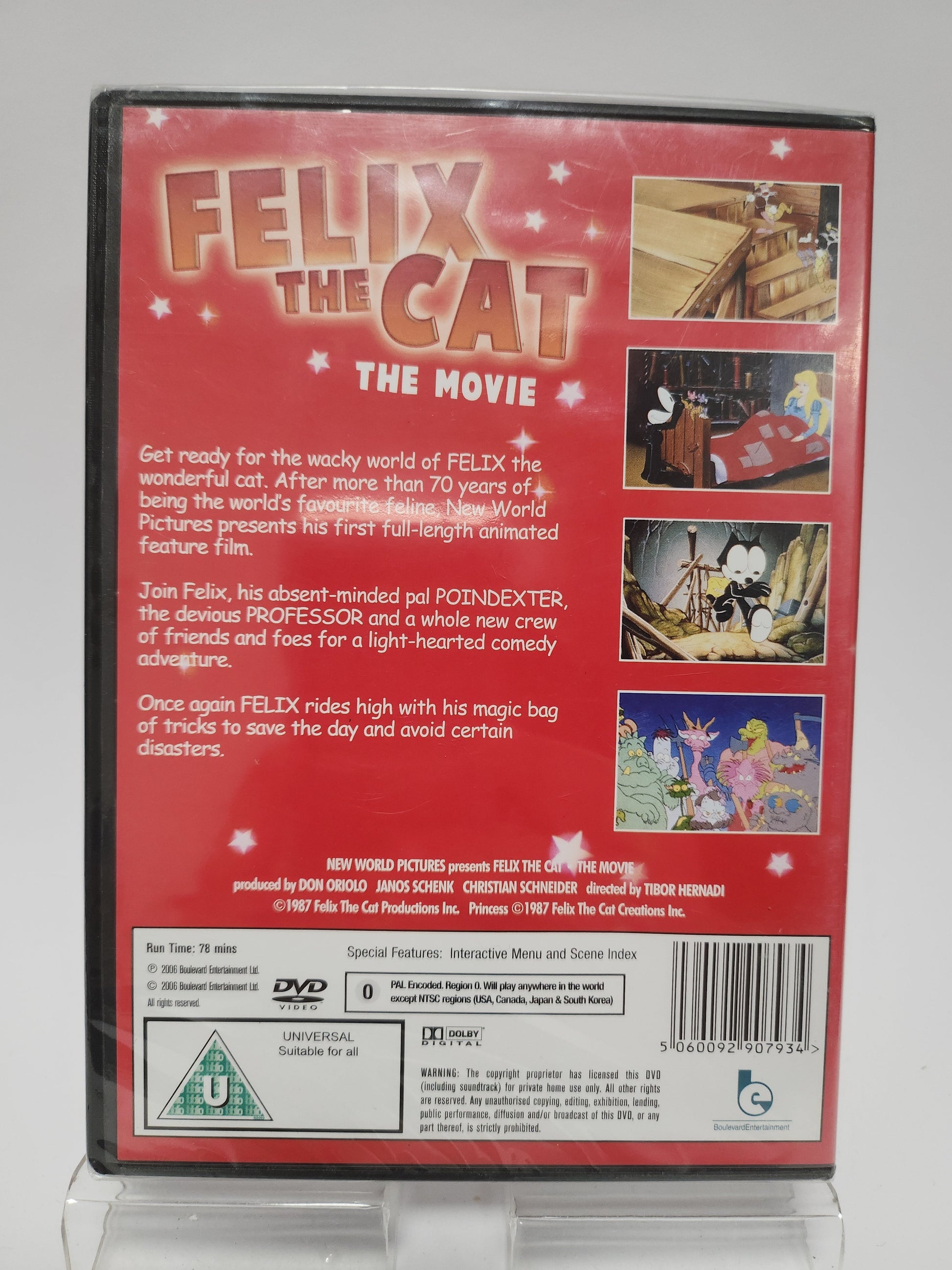 Felix de Cat the Movie geseald DVD Kids - Dvd kids