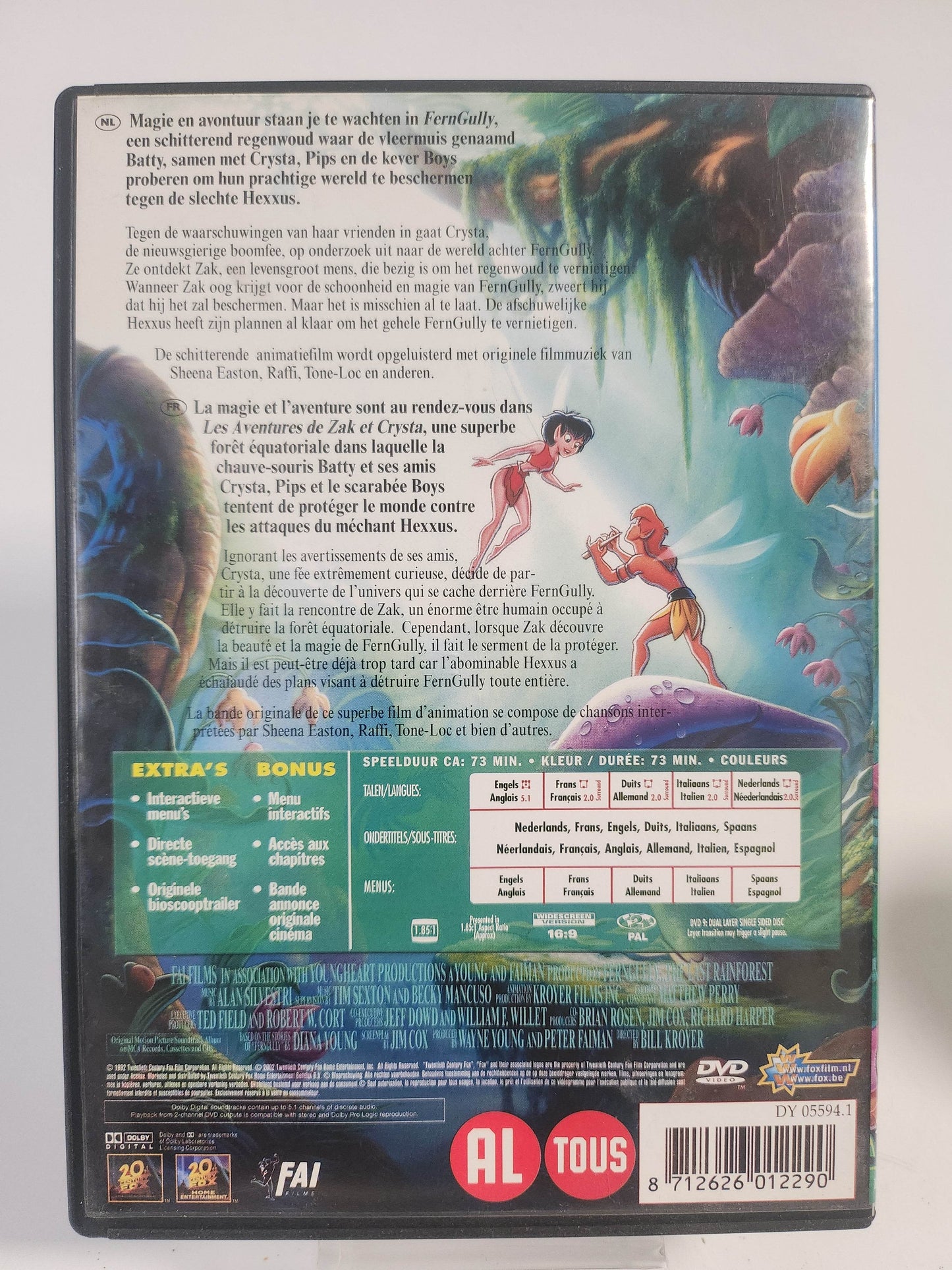 Fern Gully DVD - Feniks Gameshop