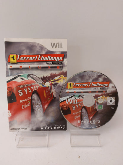Ferrari Challenge Trofeo Pirelli Deluxe Nintendo Wii - Nintendo Wii Games