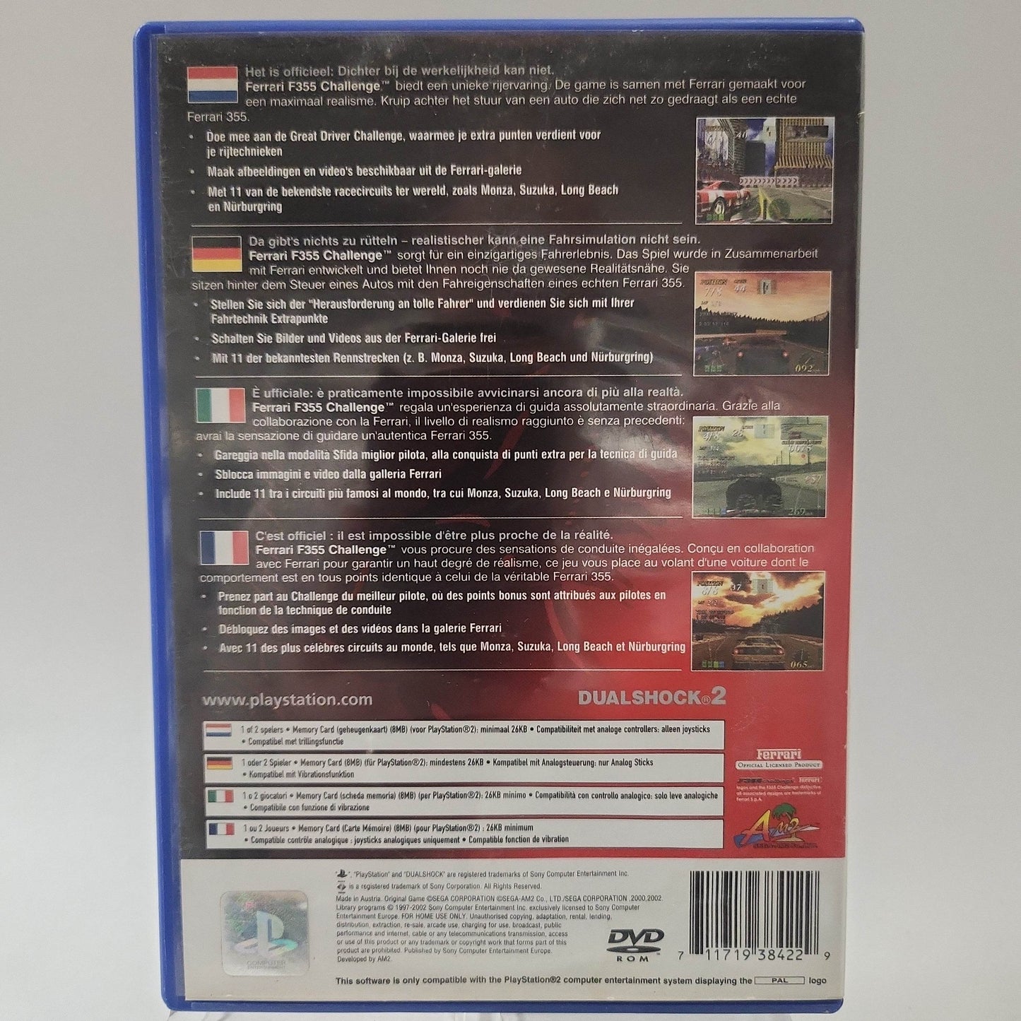 Ferrari F355 Challenge Playstation 2 - Feniks Gameshop