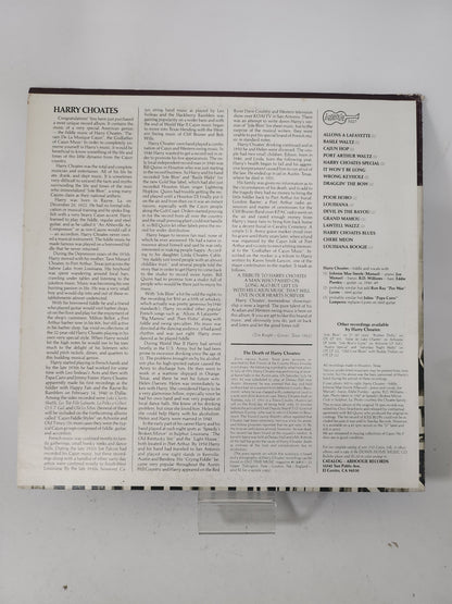 Fiddle King of Cajun Swing: His Original 1946-1949 Recordings: Harry Choates LP Vinyl - Lp Vinyl