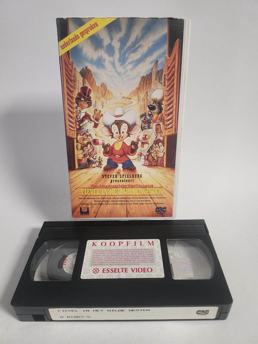 Fievel in het Wilde Westen VHS Kids - Feniks Gameshop