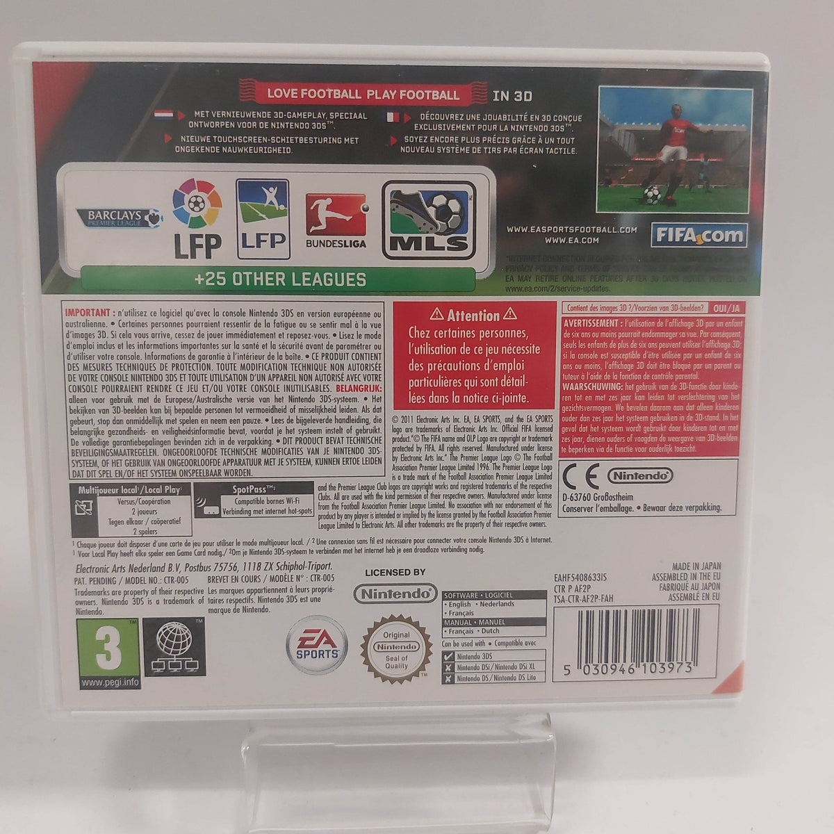 FIFA 12 Nintendo 3DS - Feniks Gameshop