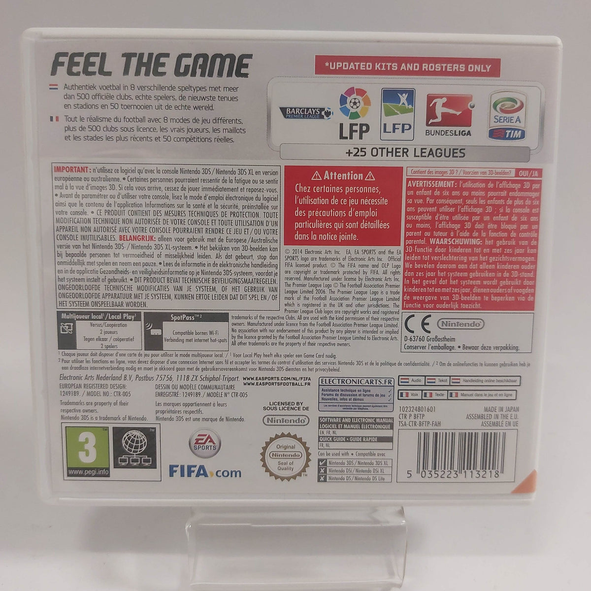 FIFA 15 Legacy Edition Nintendo 3DS - Feniks Gameshop