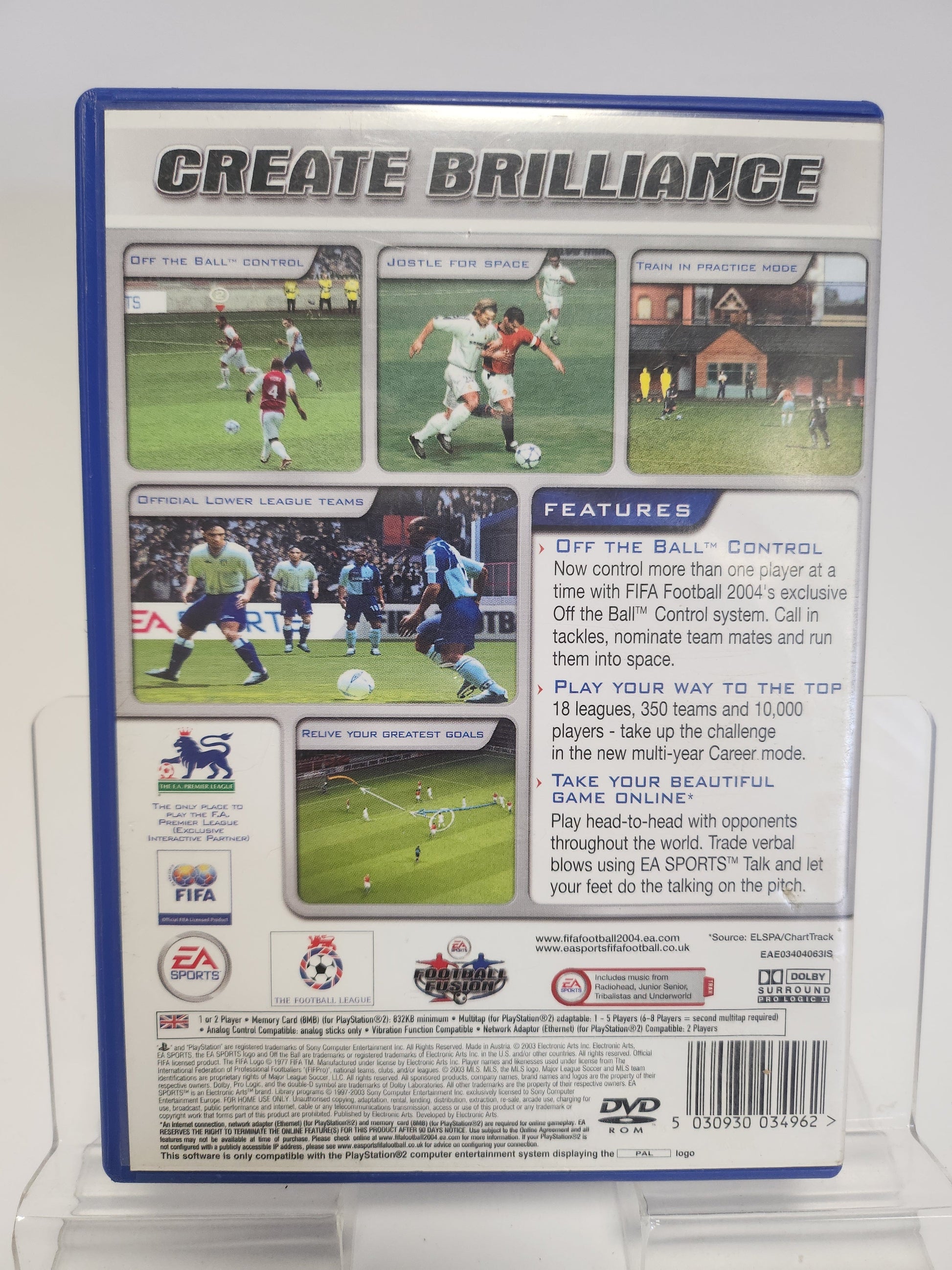 FIFA Football 2004 Playstation 2 - Playstation 2 Games