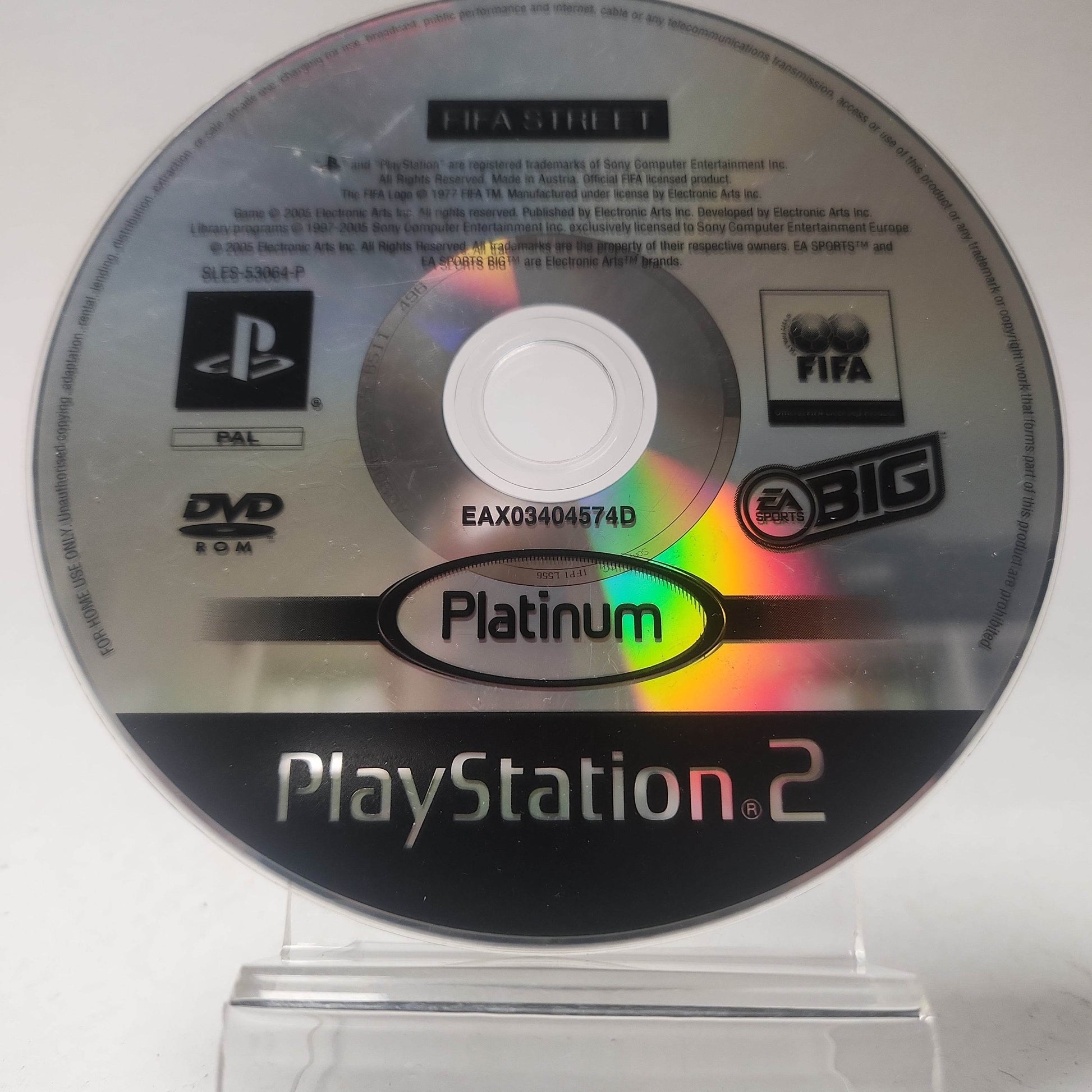 FIFA Street Platinum (Disc Only) PlayStation 2 - Feniks Gameshop