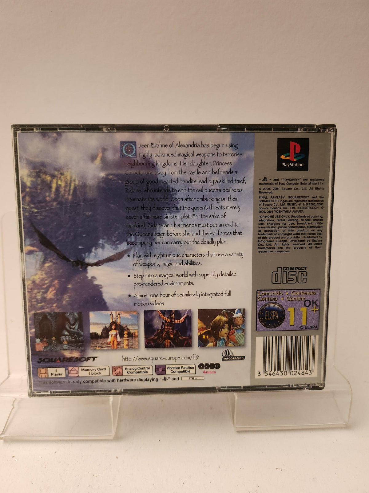Final Fantasy IX Platinum Playstation 1 - Playstation 1 Games
