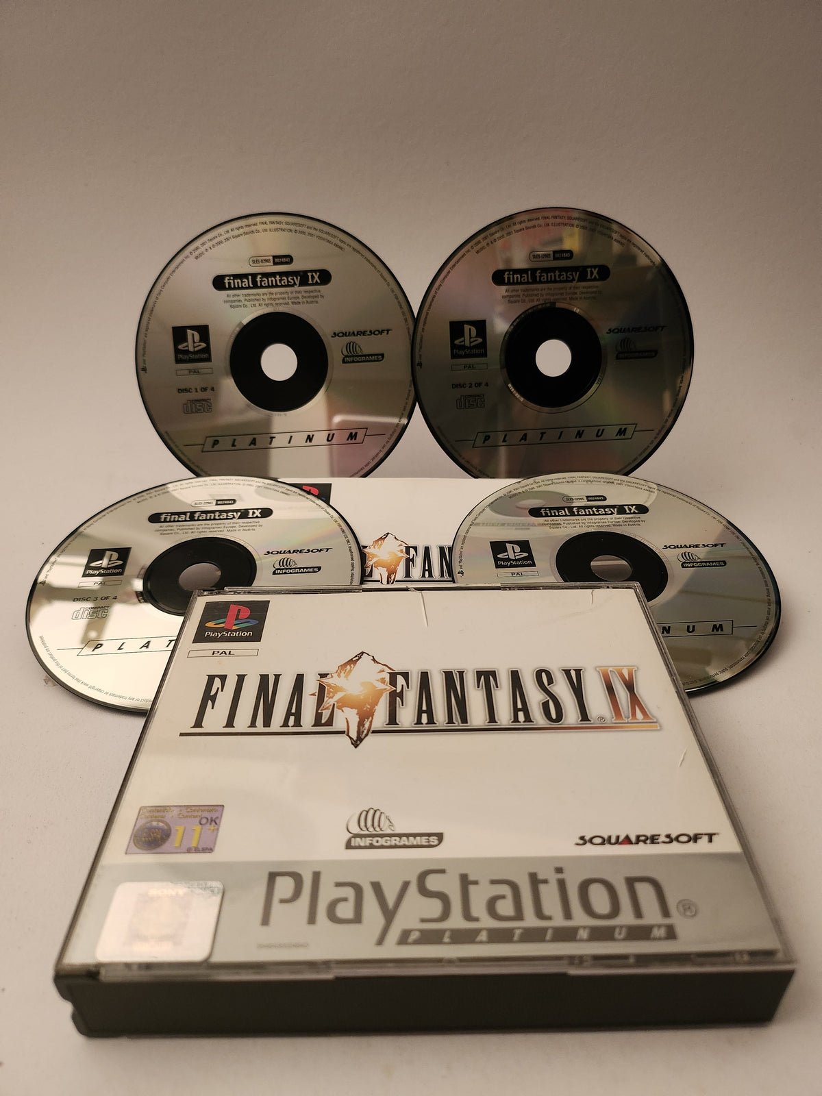 Final Fantasy IX Platinum Playstation 1 - Playstation 1 Games