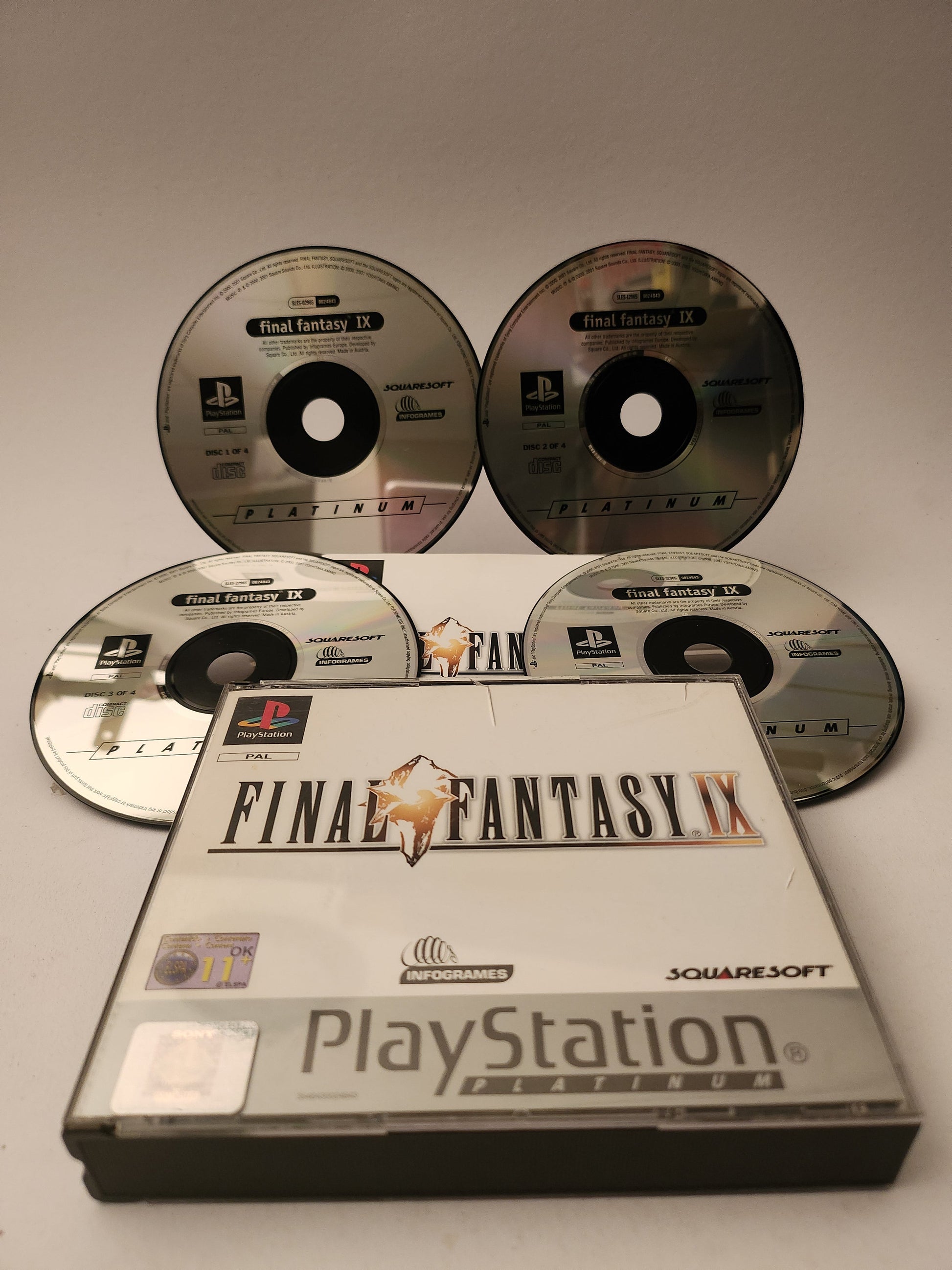 Final Fantasy IX Platinum Playstation 1 - Playstation 1 Games