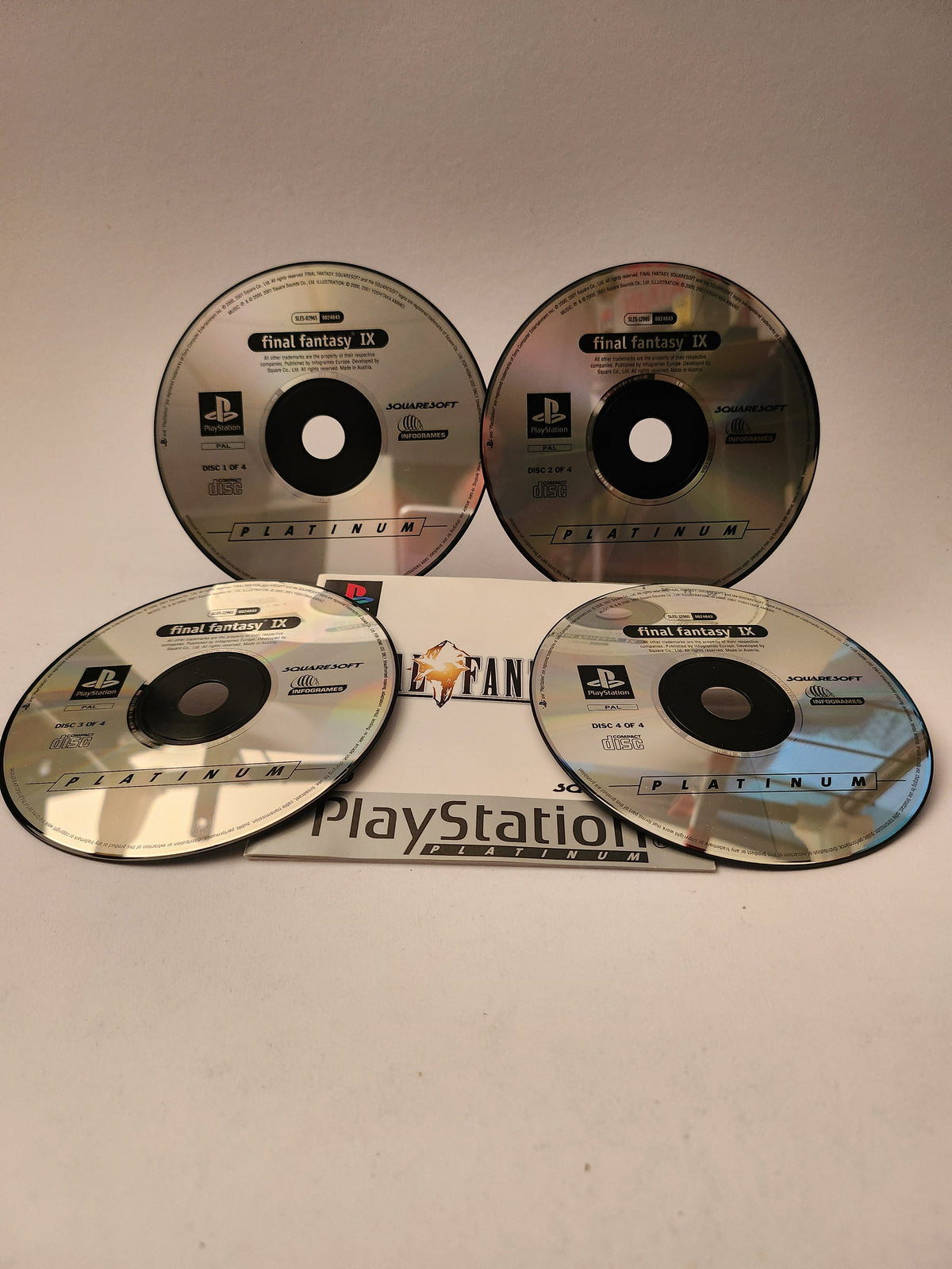 Final Fantasy IX Platinum Playstation 1 - Playstation 1 Games