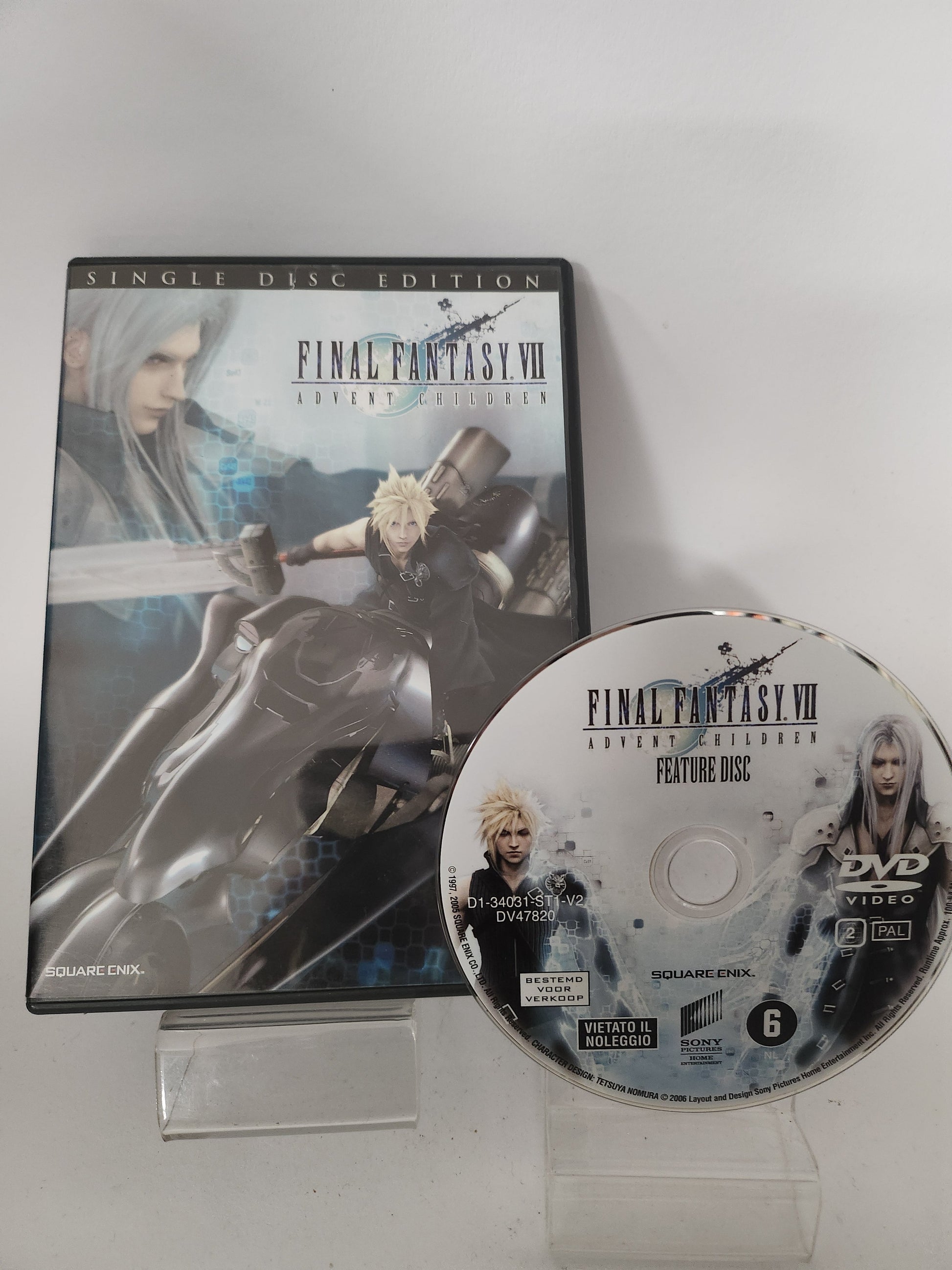 Final Fantasy VII: Advent Children Dvd - Dvd Volwassenen