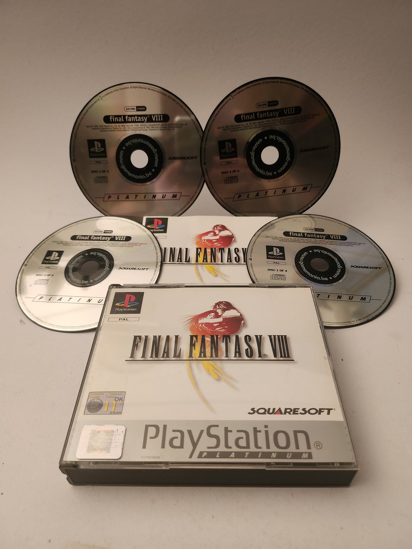 Final Fantasy VIII Platinum Edition Playstation 1 - Playstation 1 Games