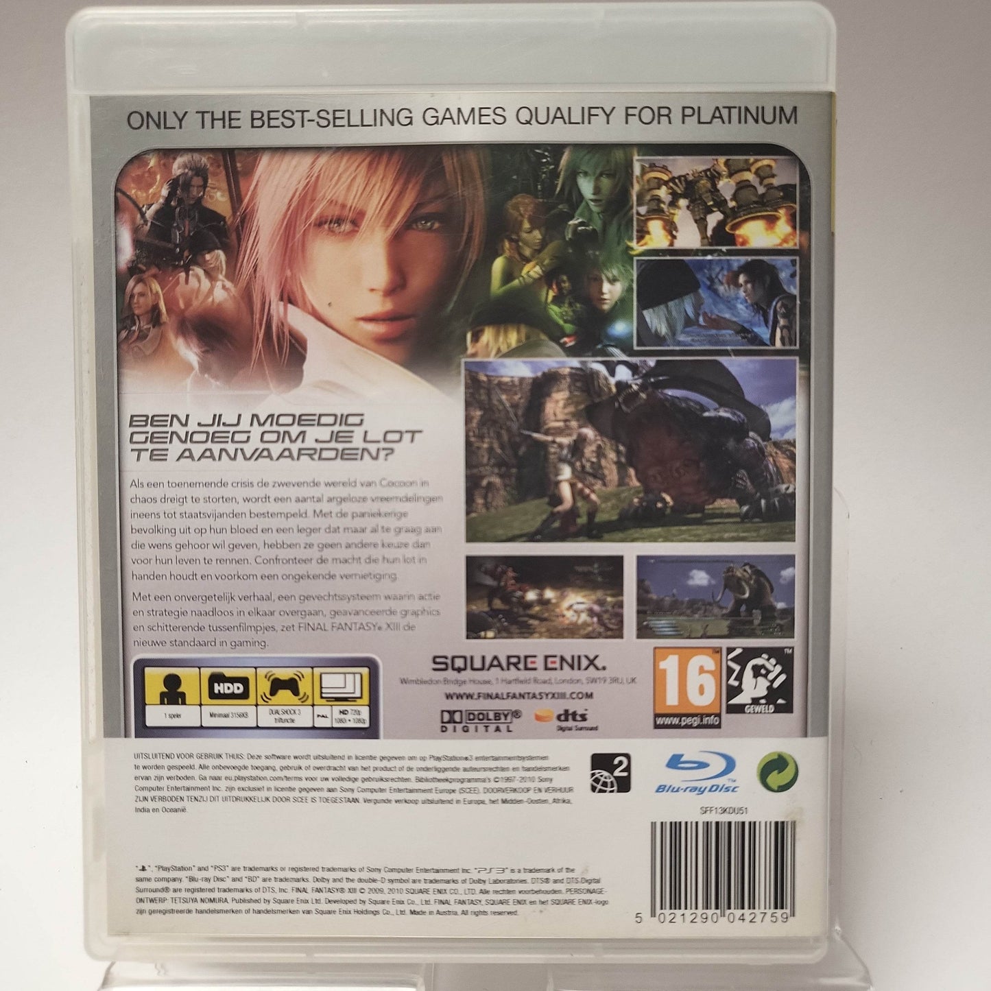 Final Fantasy XIII Platinum Playstation 3 - Feniks Gameshop