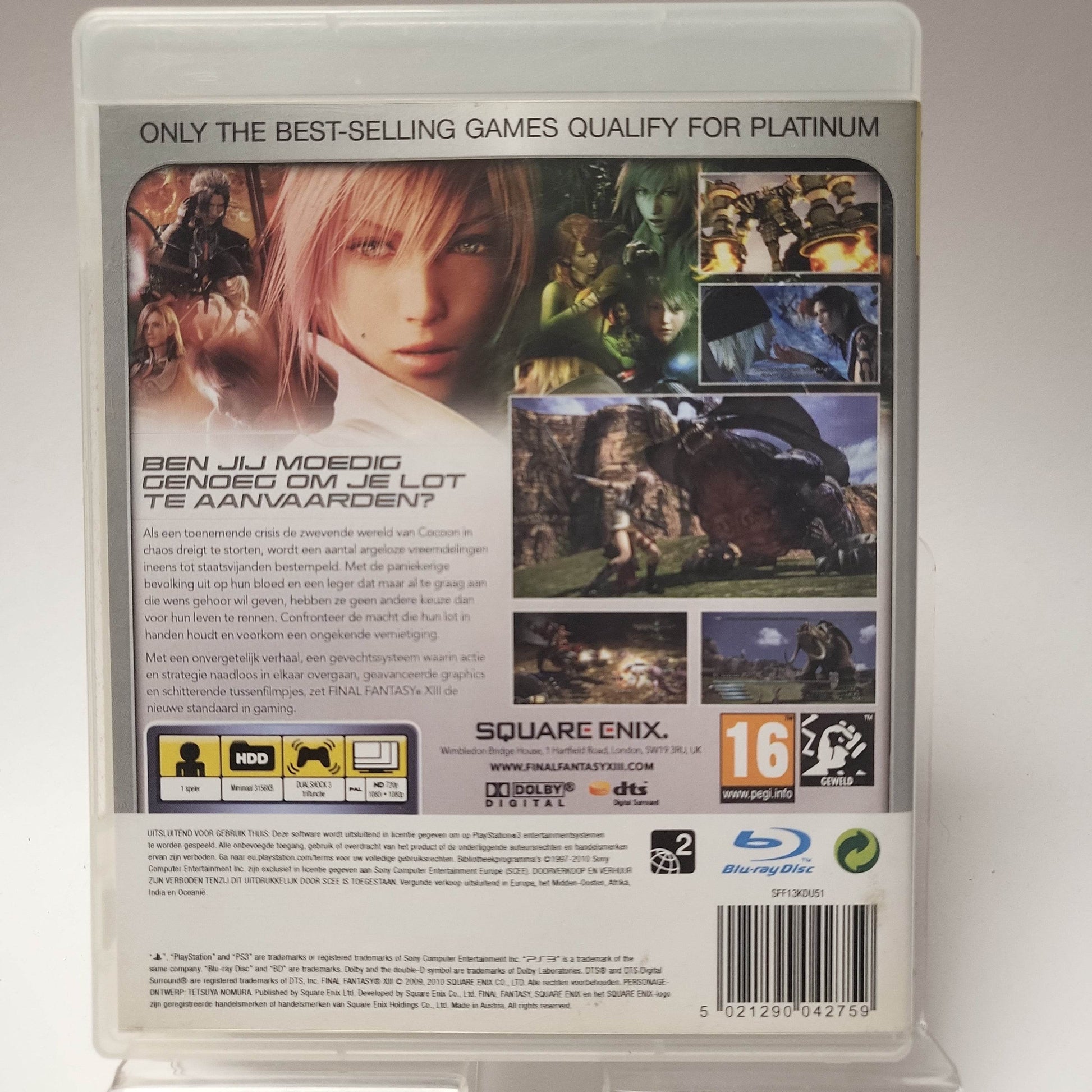 Final Fantasy XIII Platinum Playstation 3 - Feniks Gameshop
