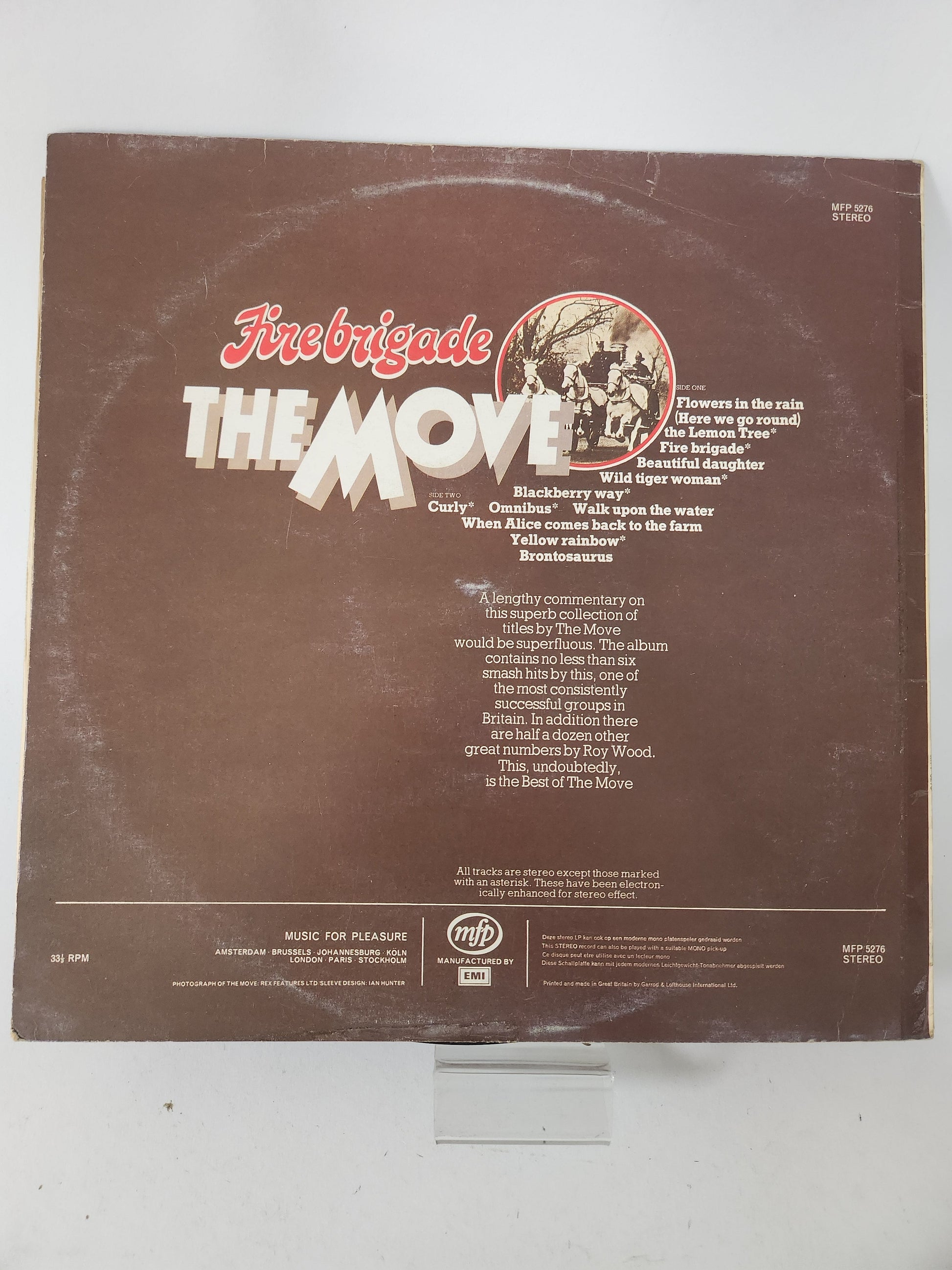 Fire Brigade: the Move LP Vinyl - Lp Vinyl