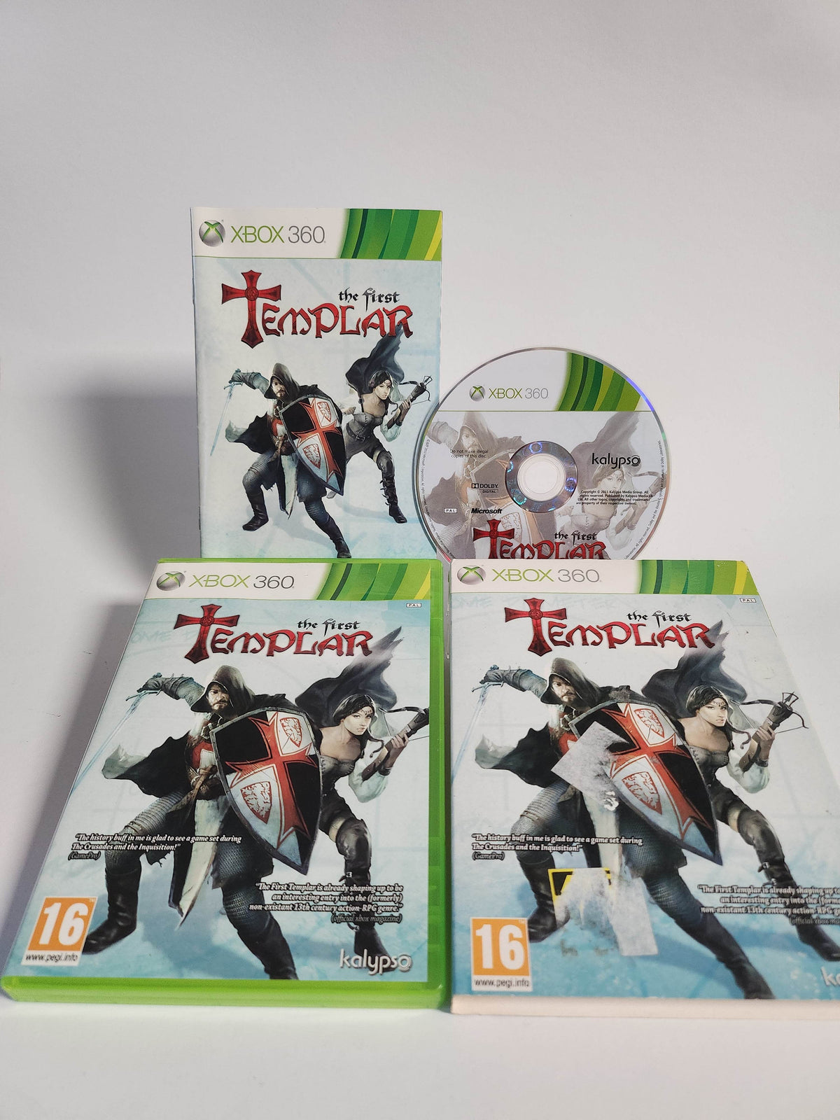 First Templar + Slipcover Xbox 360 - Feniks Gameshop