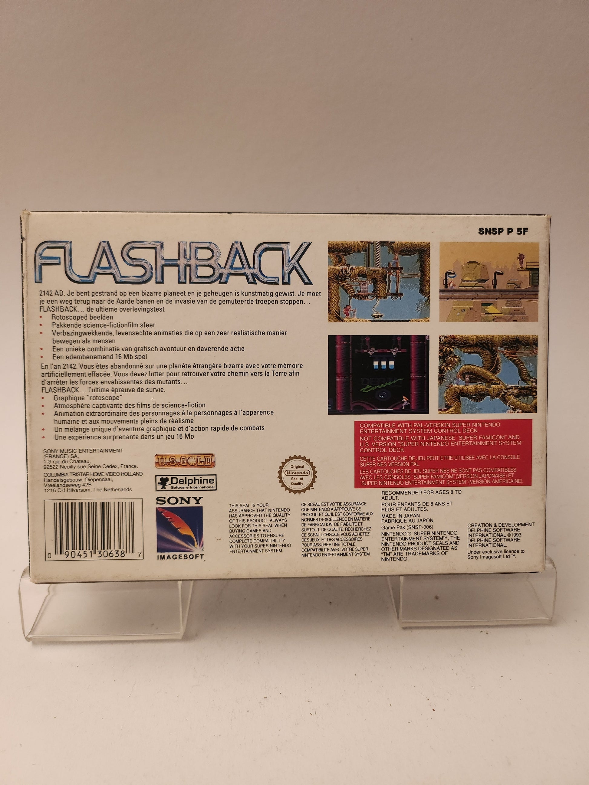 Flashback Boxed SNES - Nintendo SNES Games