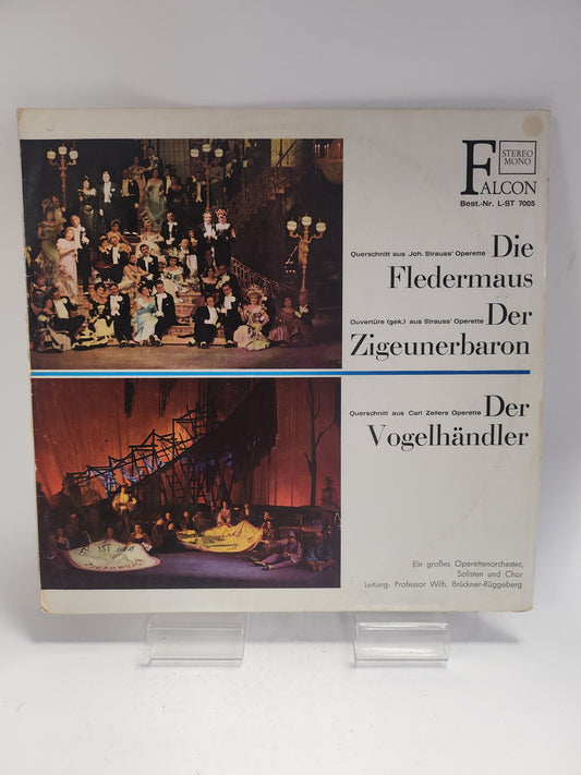 Fledermaus/Vogelhändler ouverture Der Zigeunerbaron LP Vinyl - Lp Vinyl