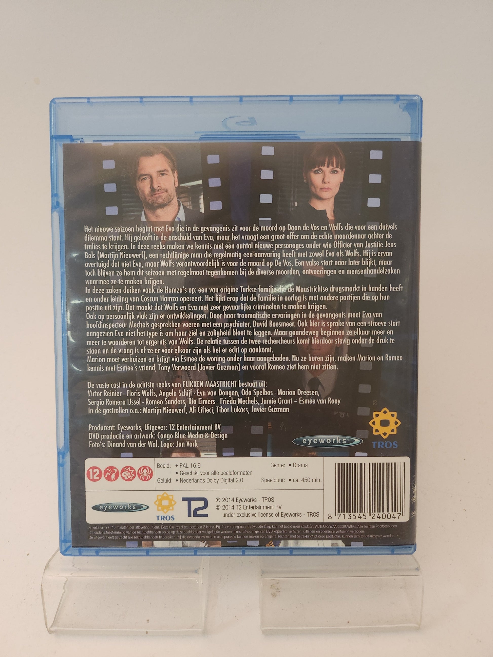 Flikken Maastricht Seizoen 8 Blu-Ray Victor Reinier - Blu-Ray