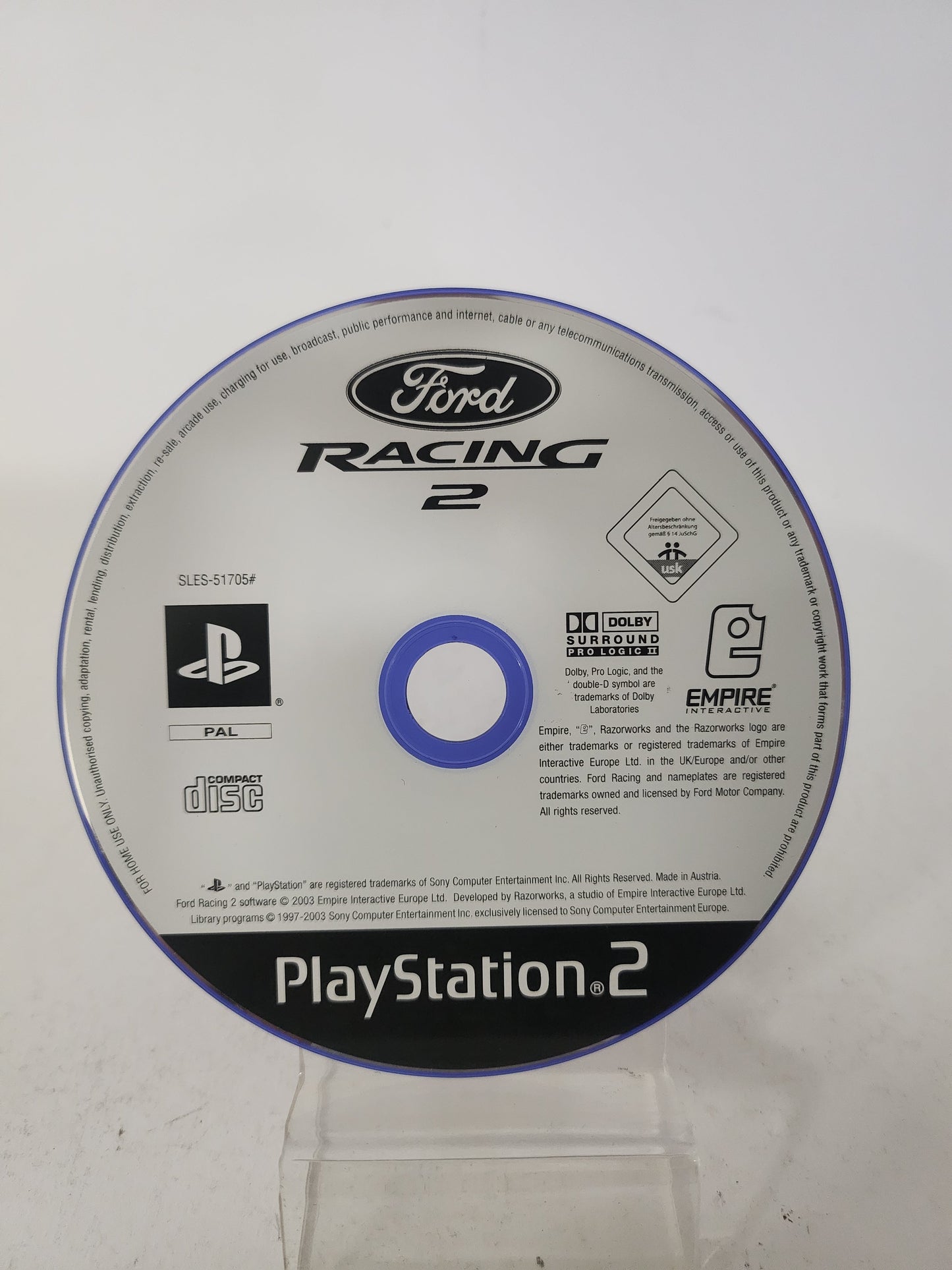 Ford Racing 2 (Disc Only) PlayStation 2 - Playstation 2 Games