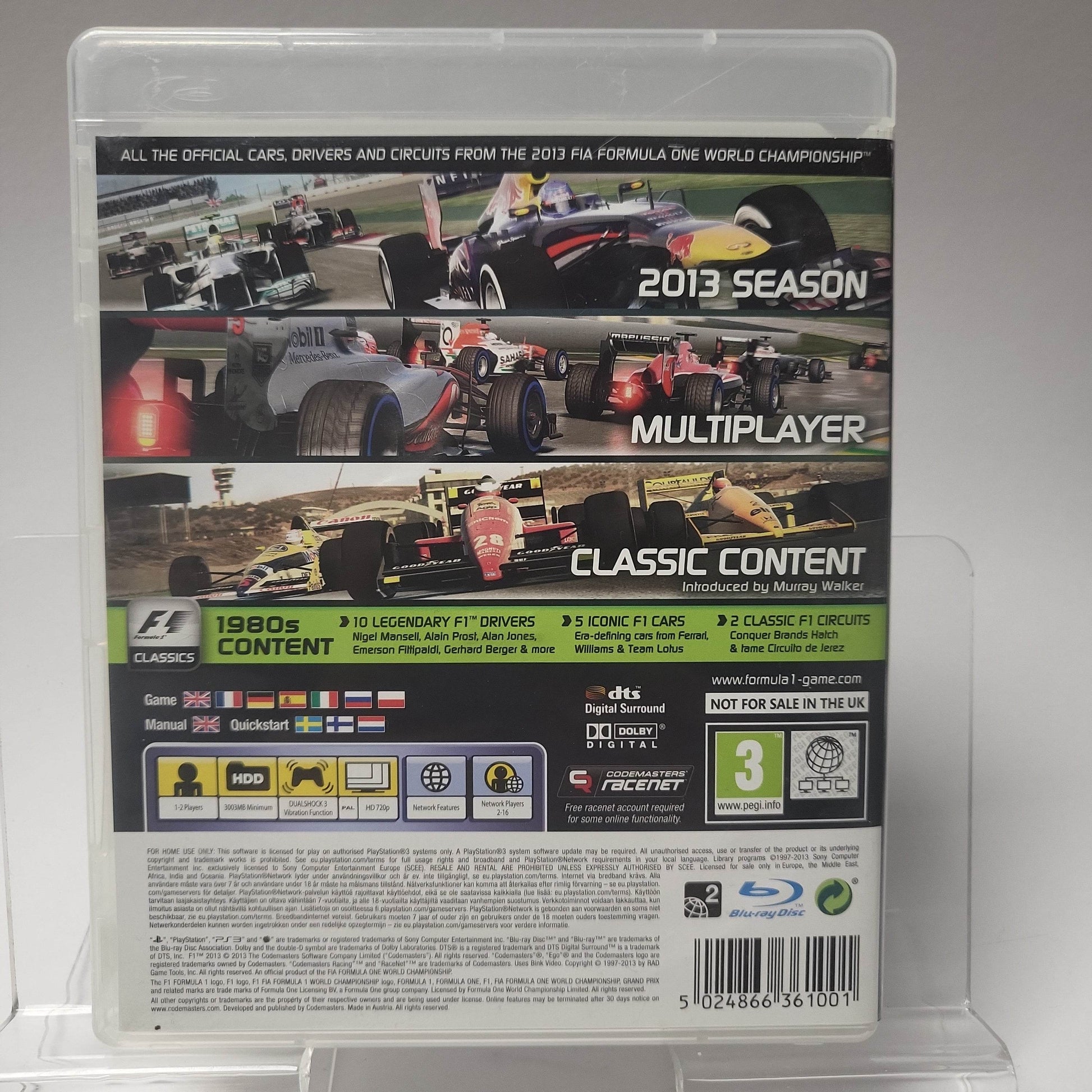 Formula 1 2013 Playstation 3 - Feniks Gameshop
