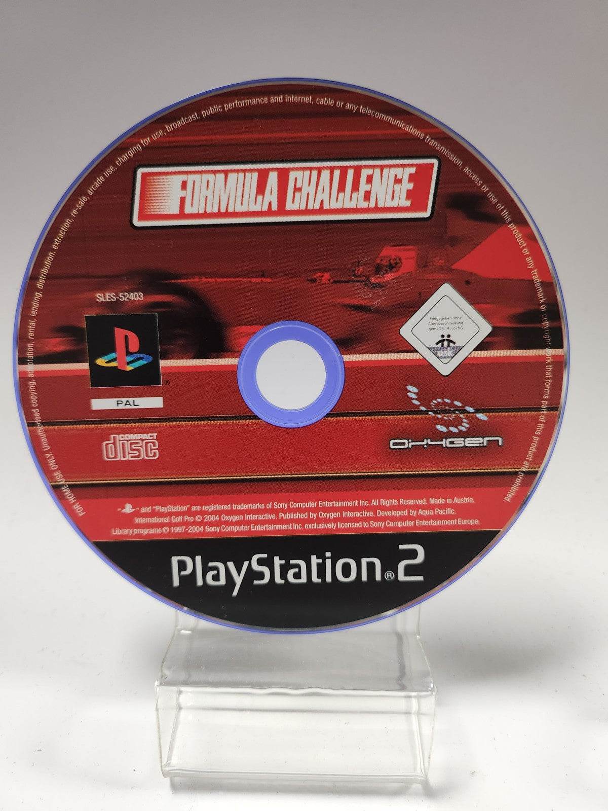 Formula Challenge (Disc Only) Playstation 2 - Feniks Gameshop