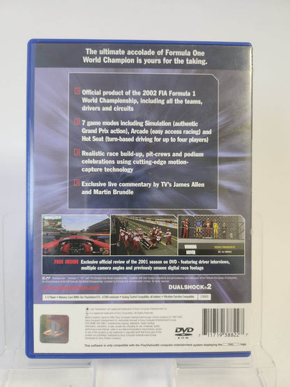 Formula One 2002 met Bonus Dvd Playstation 2 - Feniks Gameshop