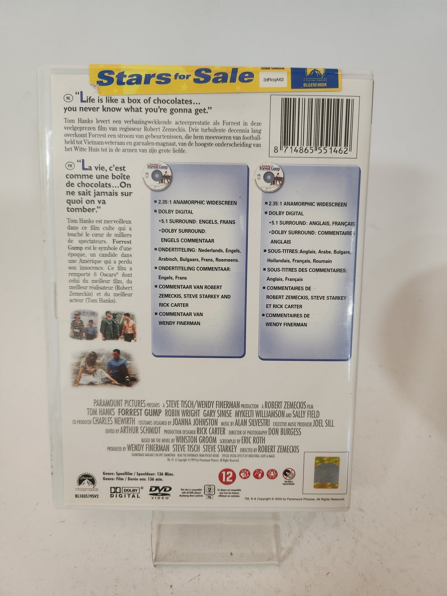 Forrest Gump Dvd - Dvd Volwassenen