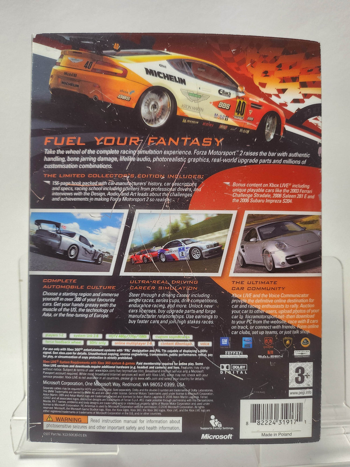 Forza Motorsport 2 Limited Collector's Edition Xbox 360 - Feniks Gameshop