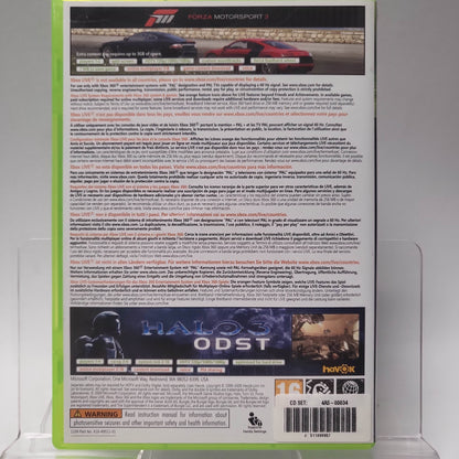 Forza Motorsport 3 & Halo 3 Odst Xbox 360 - Feniks Gameshop