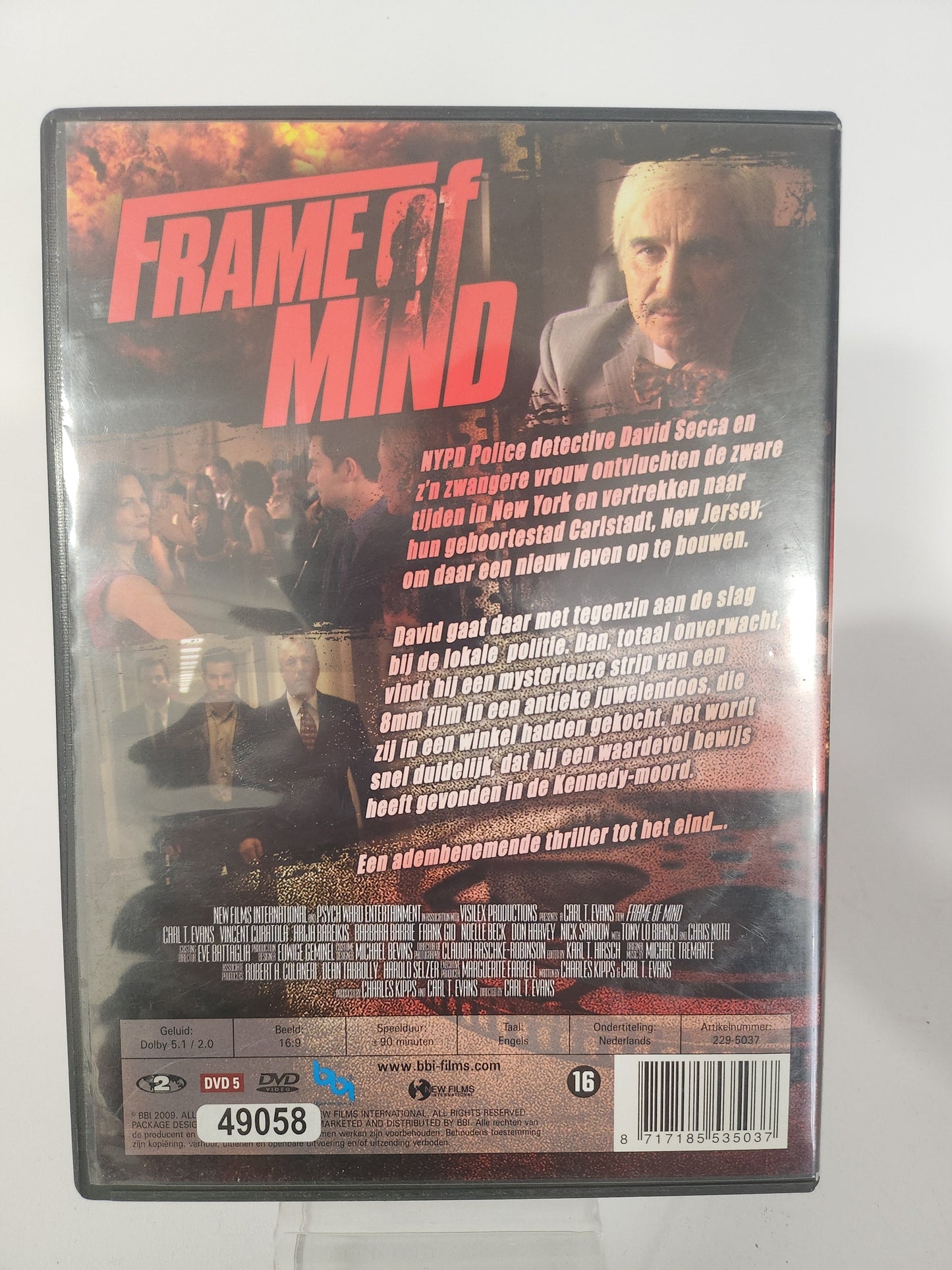 Frame of Mind Dvd - Dvd Volwassenen