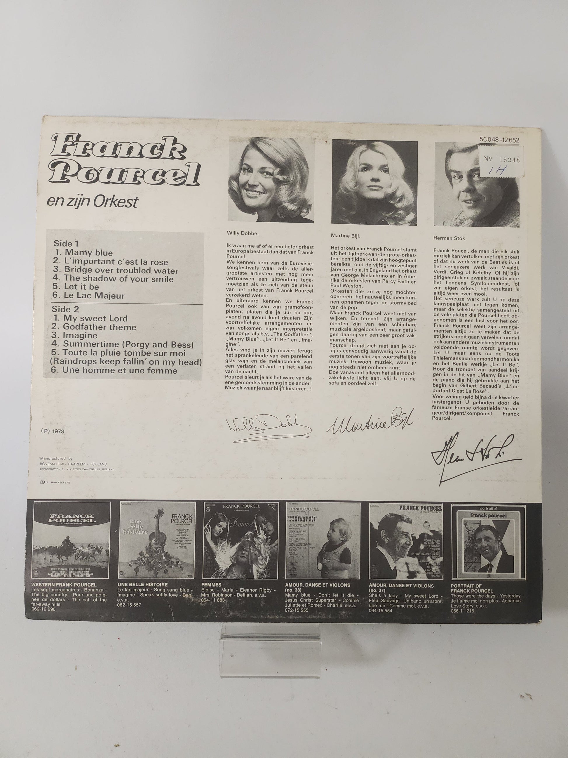 Franck Pourcel Sound LP Vinyl - Lp Vinyl