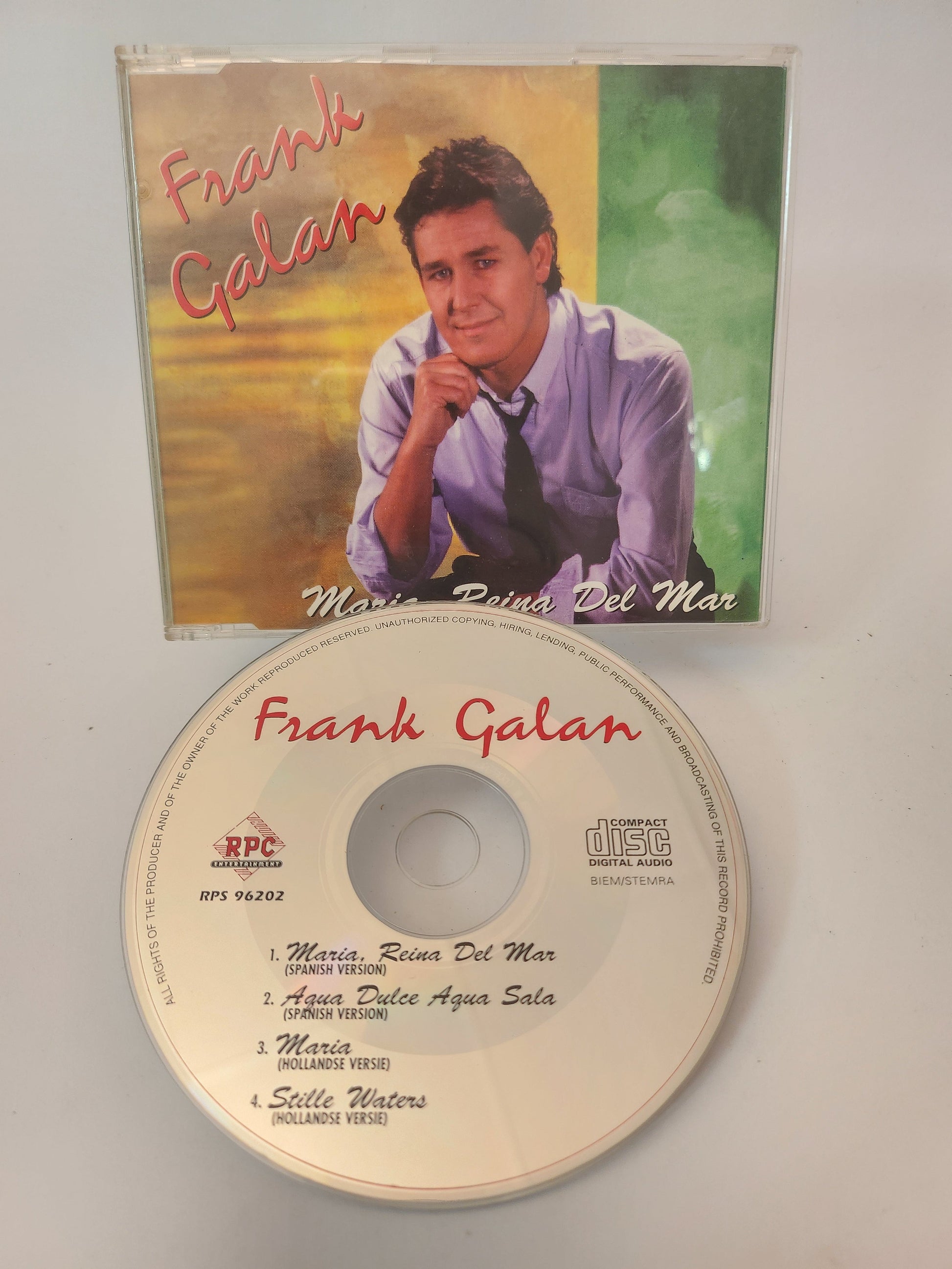 Frank Galan: Maria Reina del Mar CD Single - CD Single