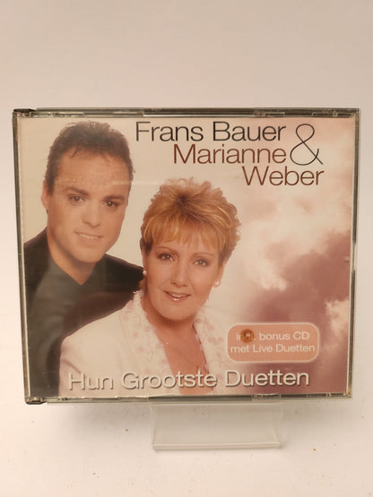 Frans Bauer & Marianne Weber: Hun Grootste Duetten CD - Cd
