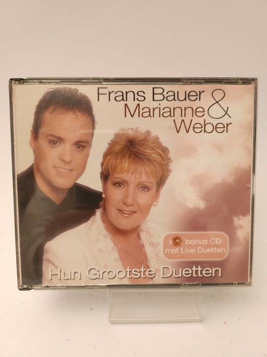 Frans Bauer & Marianne Weber: Hun Grootste Duetten CD - Cd