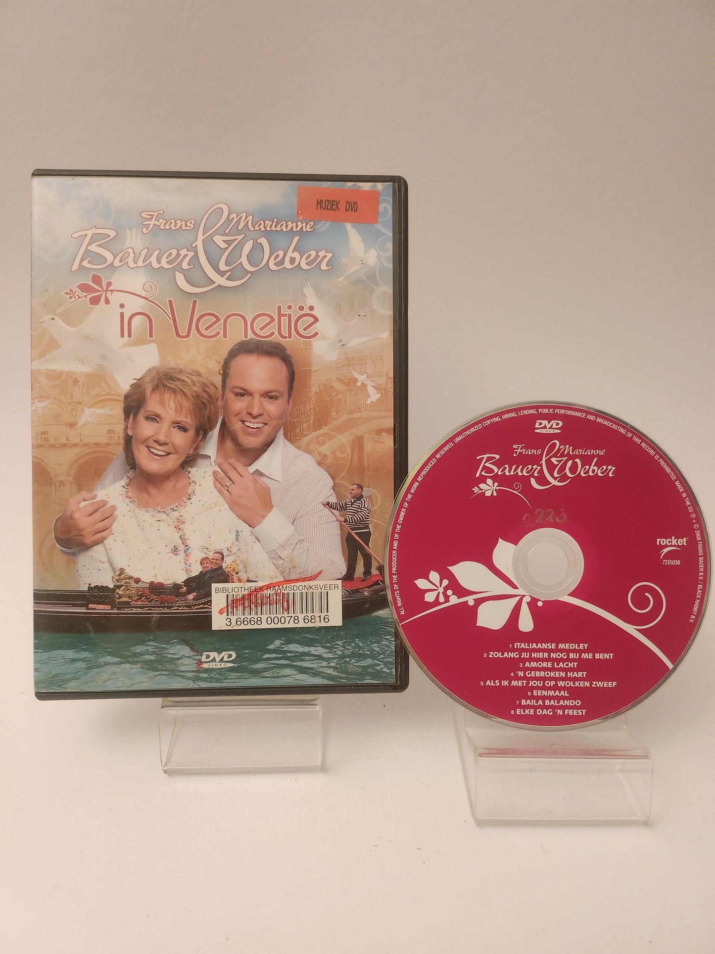 Frans Bauer & Marianne Weber in Venetië Dvd Muziek - Dvd Muziek