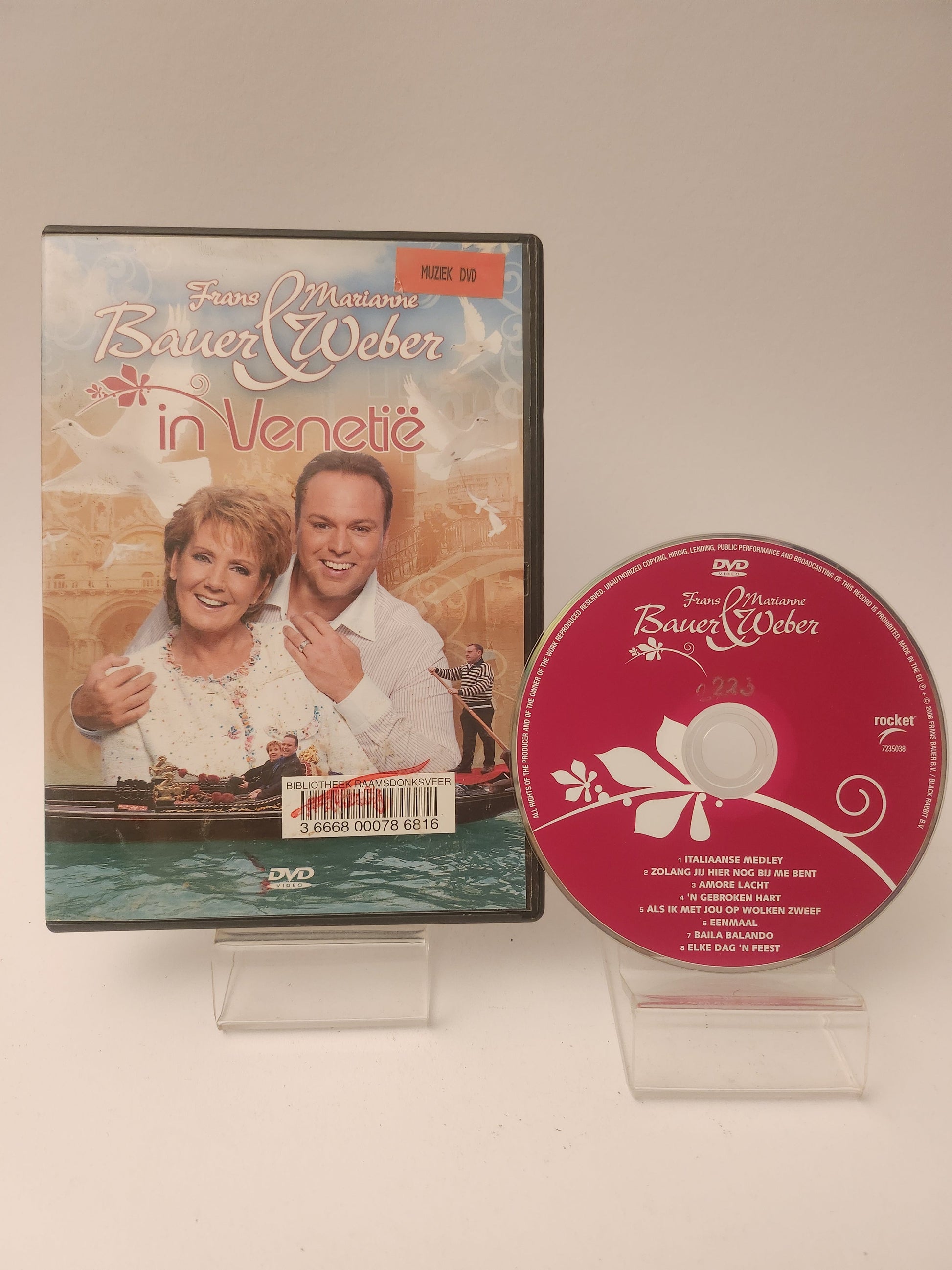 Frans Bauer & Marianne Weber in Venetië Dvd Muziek - Dvd Muziek