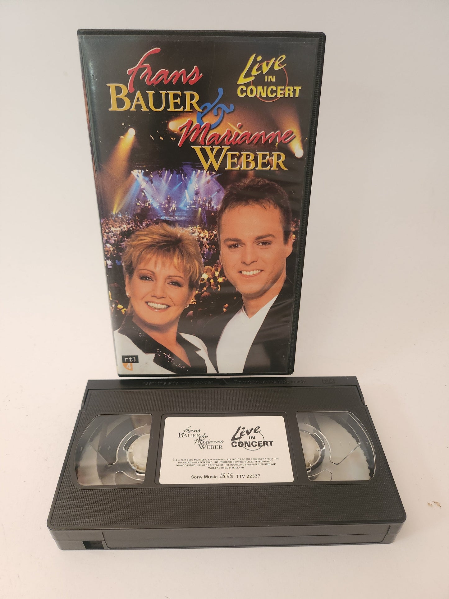 Frans Bauer & Marianne Weber Live in Concert VHS - VHS Volwassenen